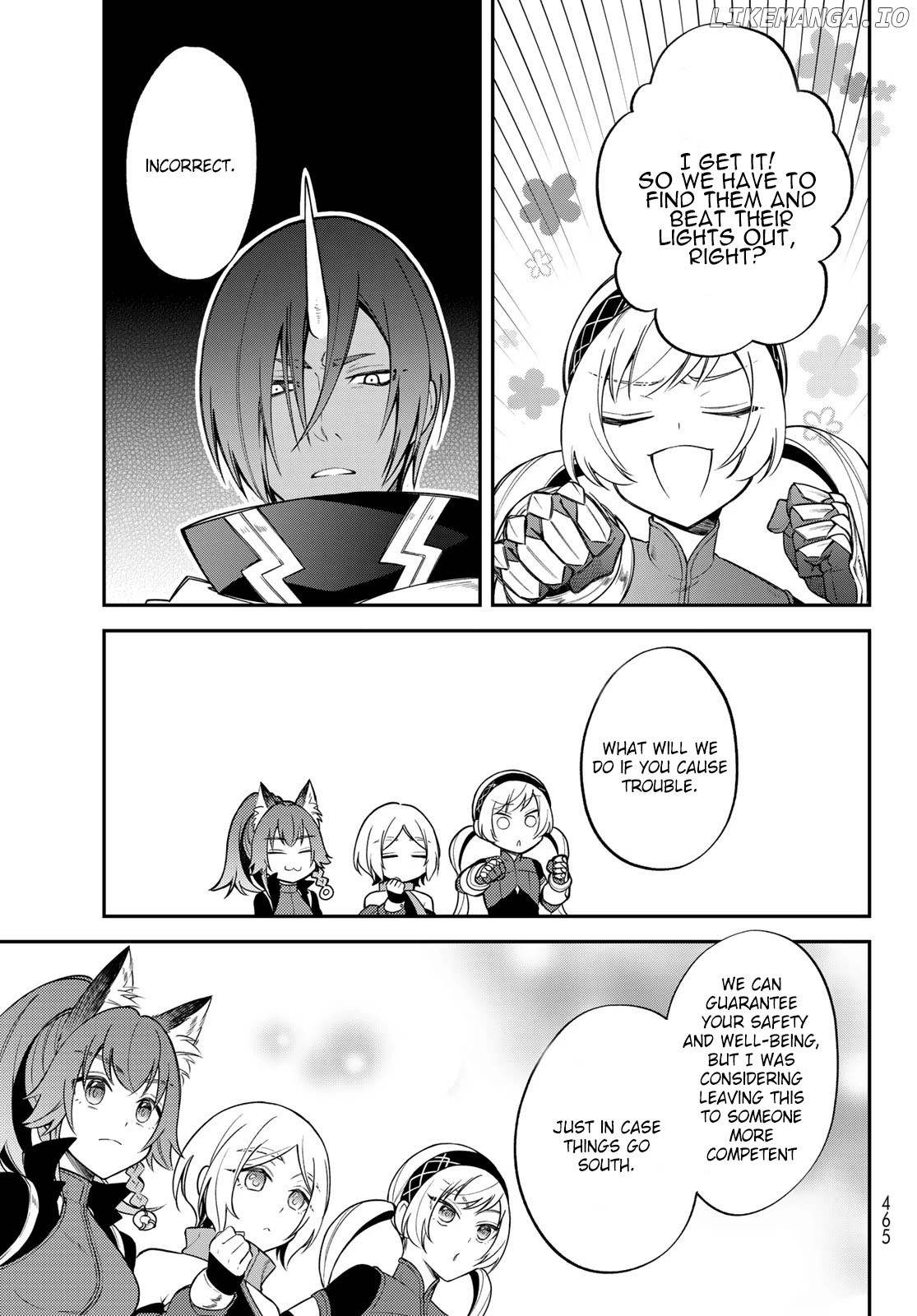 That Time I Was Reincarnated As A Slime Strange Tales: Monster Country Life Of Trinity chapter 43 - page 17
