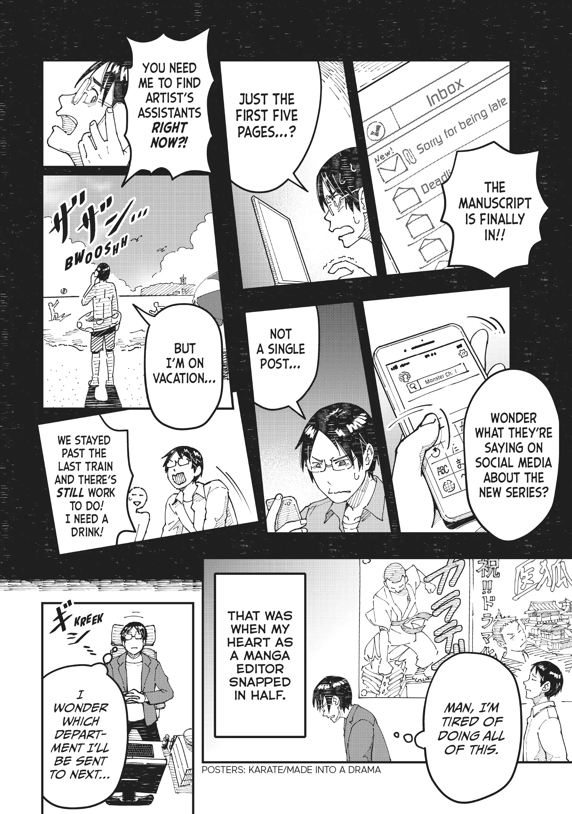 Manga Henshuusha ga Kaisha wo Yamete Inakagurashi wo Shitara Isekai Datta Ken Chapter 1 - page 14