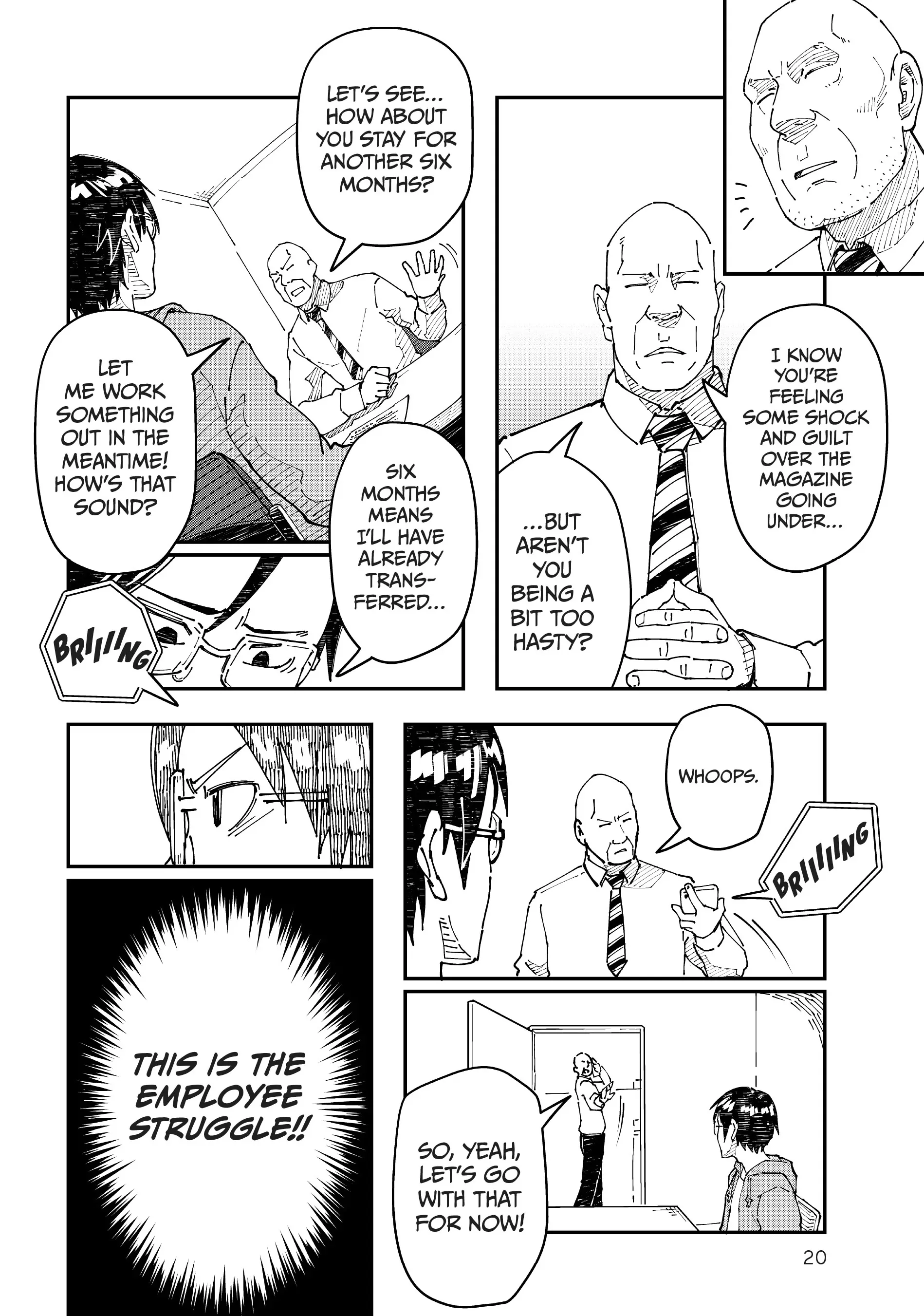 Manga Henshuusha ga Kaisha wo Yamete Inakagurashi wo Shitara Isekai Datta Ken Chapter 1 - page 20