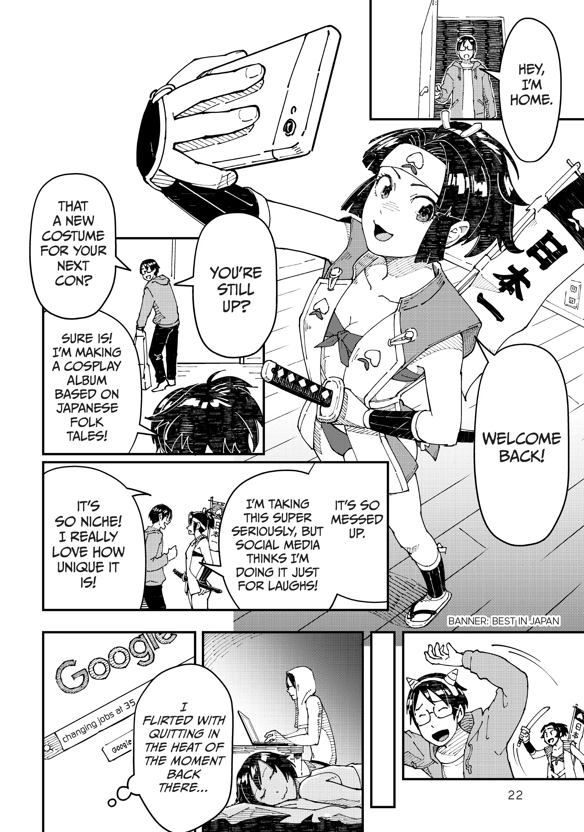 Manga Henshuusha ga Kaisha wo Yamete Inakagurashi wo Shitara Isekai Datta Ken Chapter 1 - page 22