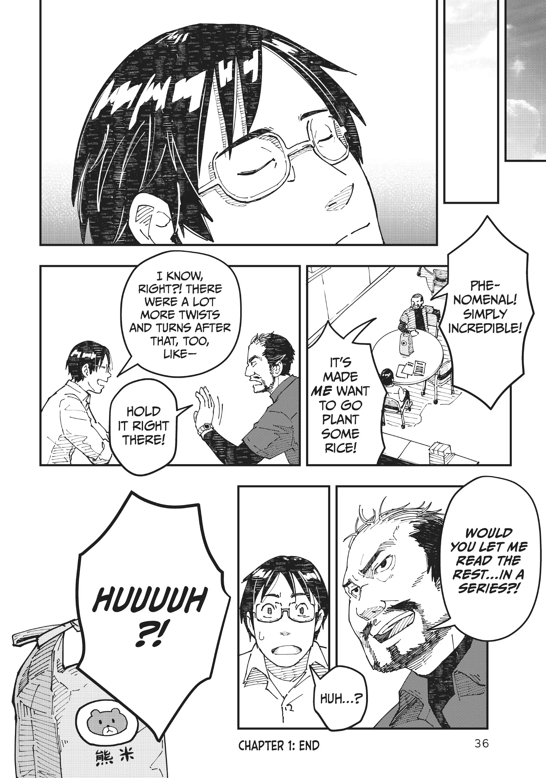 Manga Henshuusha ga Kaisha wo Yamete Inakagurashi wo Shitara Isekai Datta Ken Chapter 1 - page 35