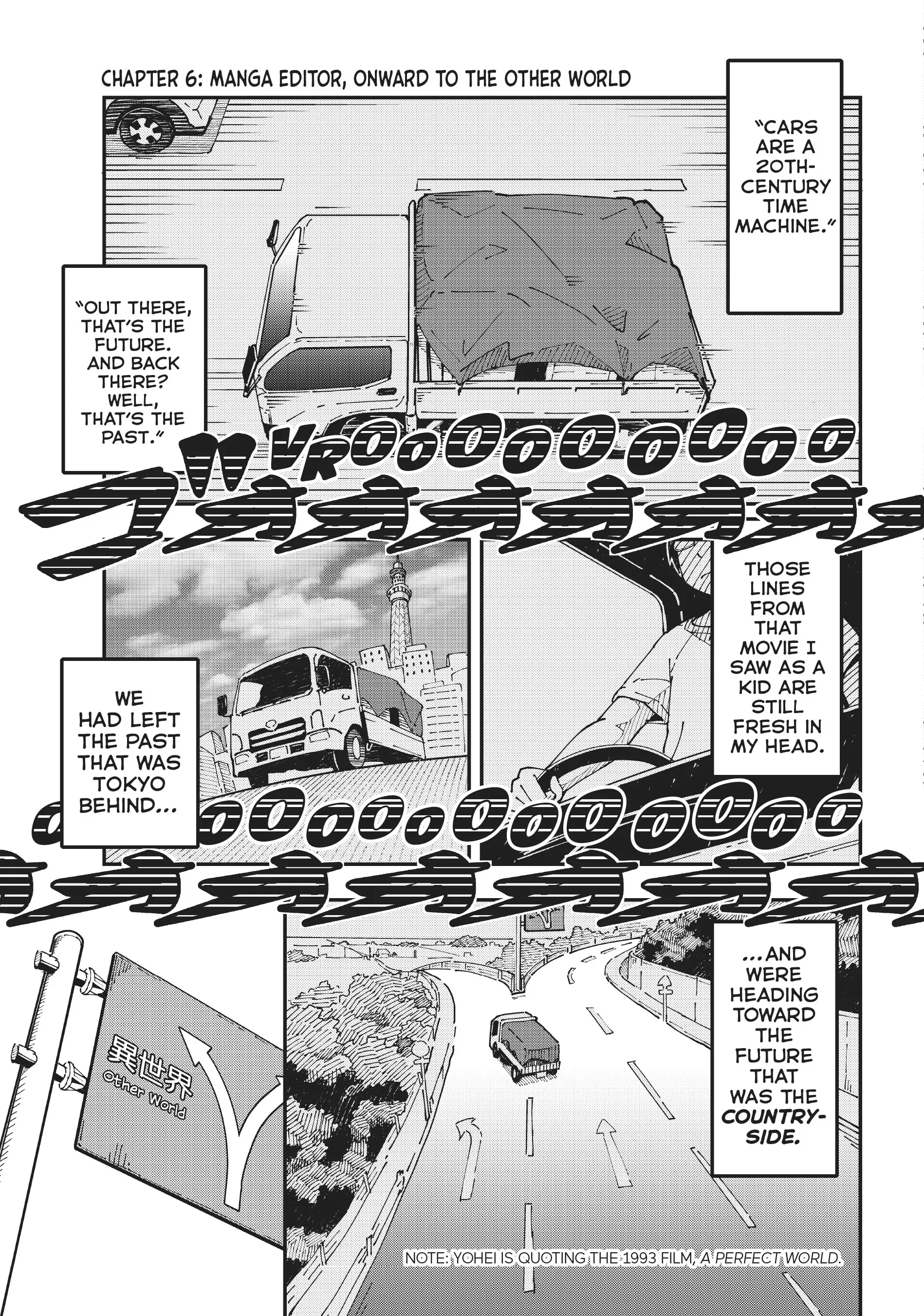 Manga Henshuusha ga Kaisha wo Yamete Inakagurashi wo Shitara Isekai Datta Ken Chapter 6 - page 1