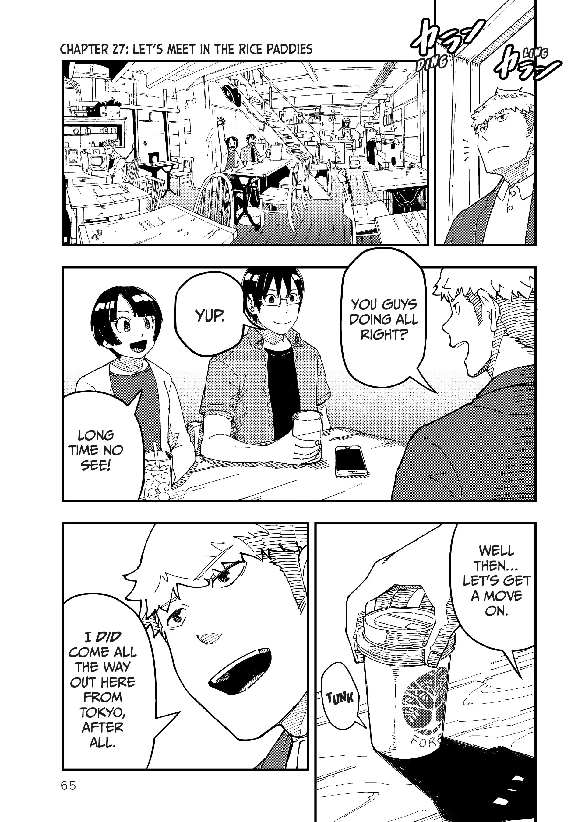 Manga Henshuusha ga Kaisha wo Yamete Inakagurashi wo Shitara Isekai Datta Ken Chapter 27 - page 1