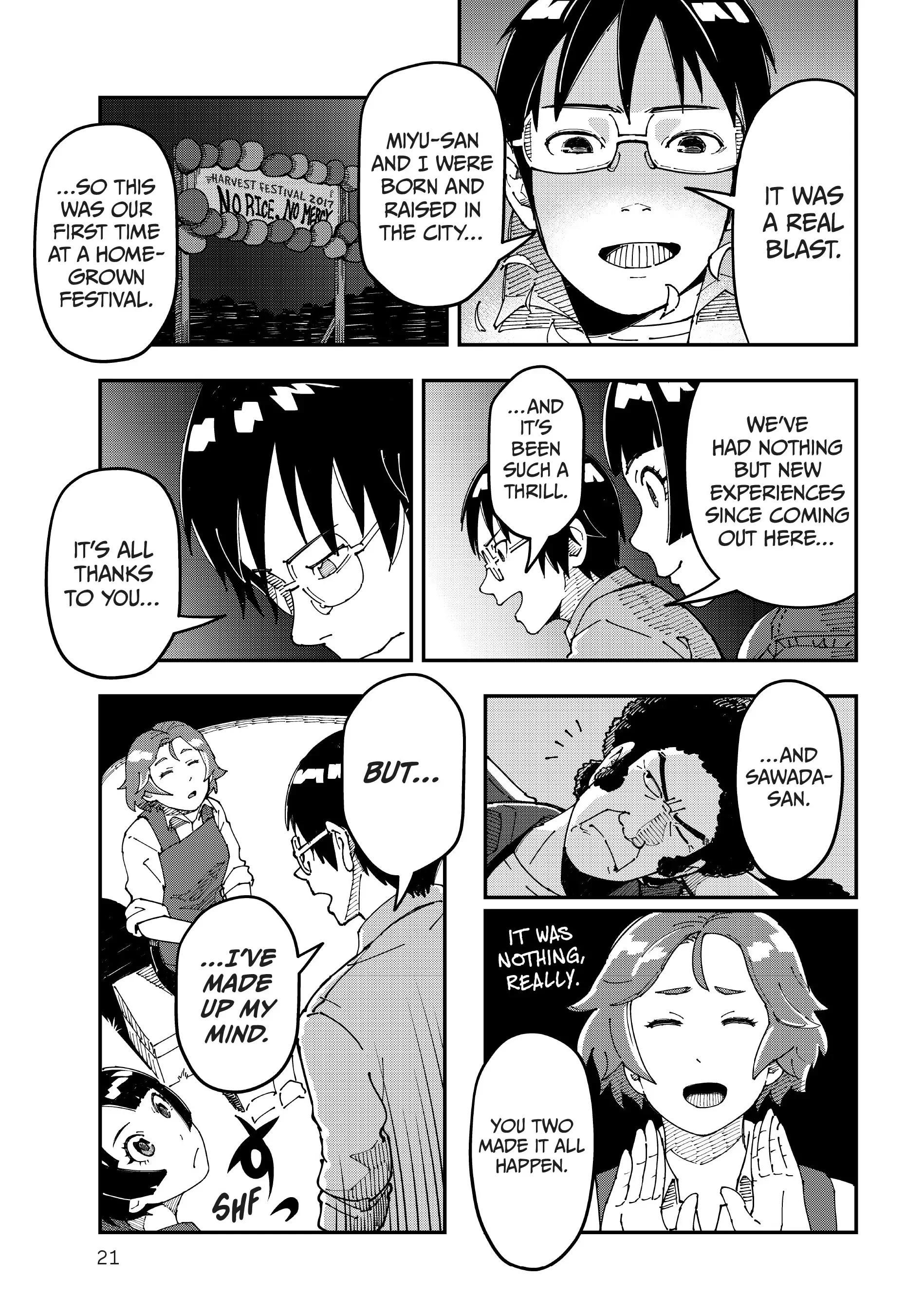 Manga Henshuusha ga Kaisha wo Yamete Inakagurashi wo Shitara Isekai Datta Ken Chapter 16 - page 21