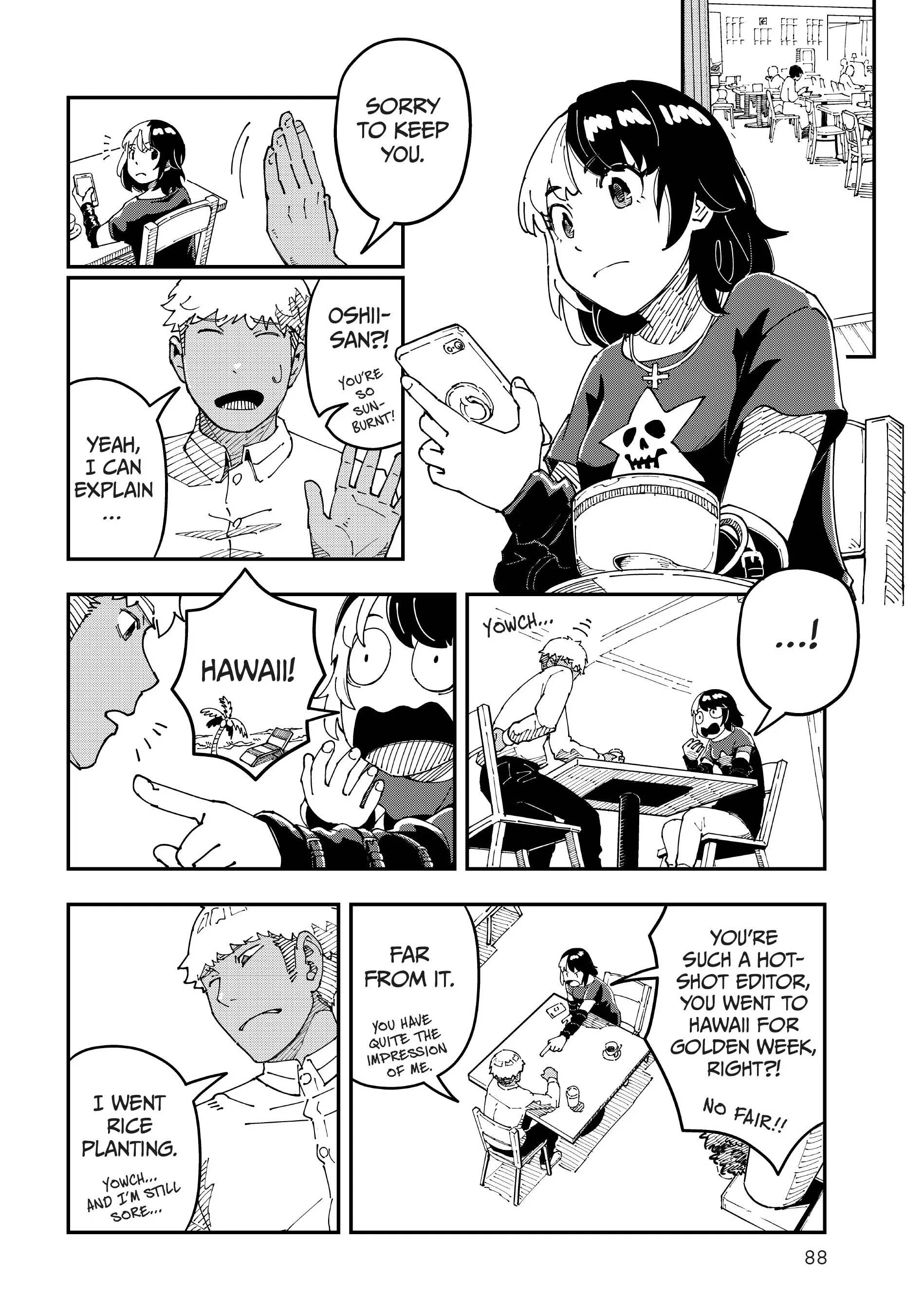 Manga Henshuusha ga Kaisha wo Yamete Inakagurashi wo Shitara Isekai Datta Ken Chapter 28 - page 2