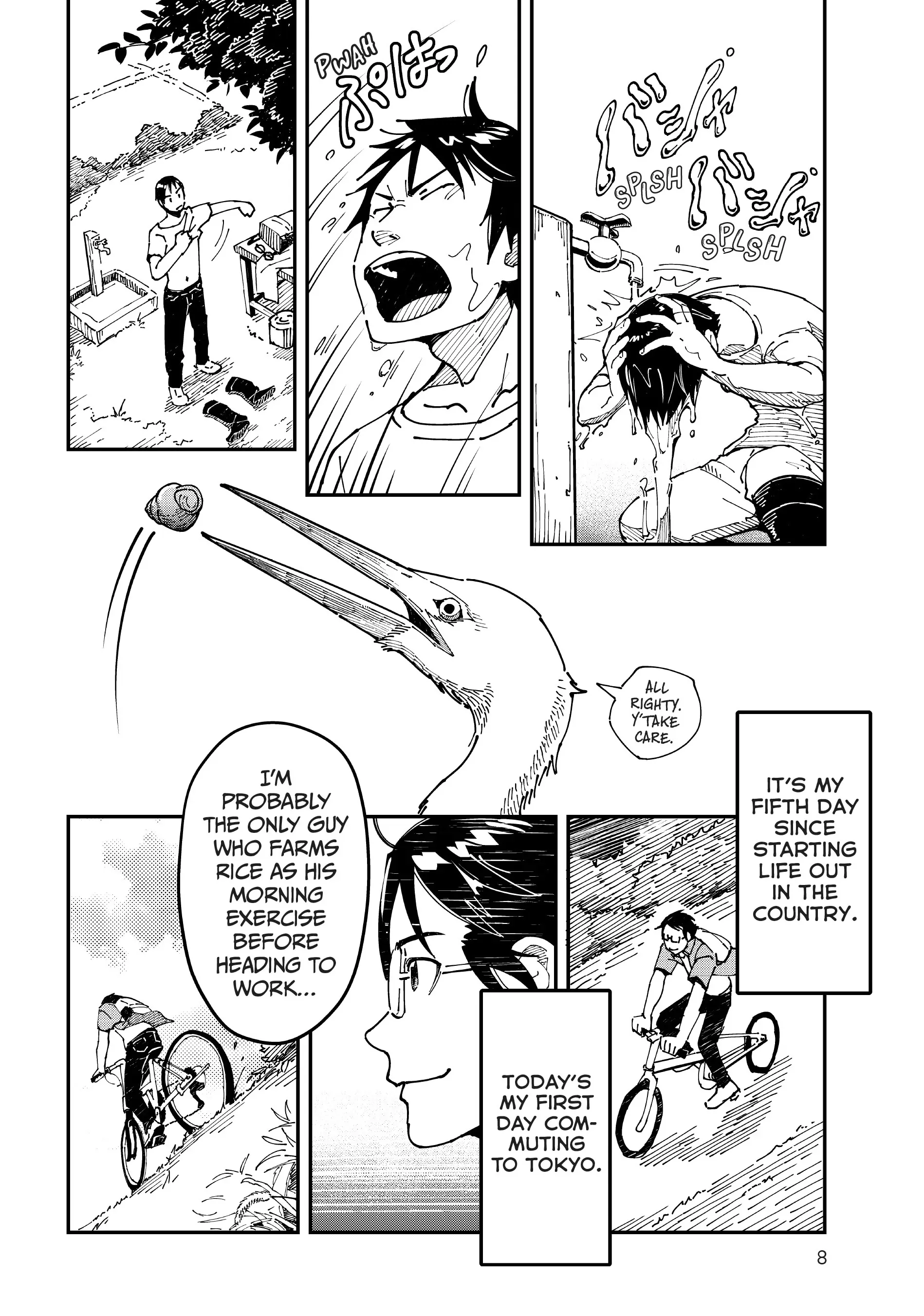 Manga Henshuusha ga Kaisha wo Yamete Inakagurashi wo Shitara Isekai Datta Ken Chapter 8 - page 9