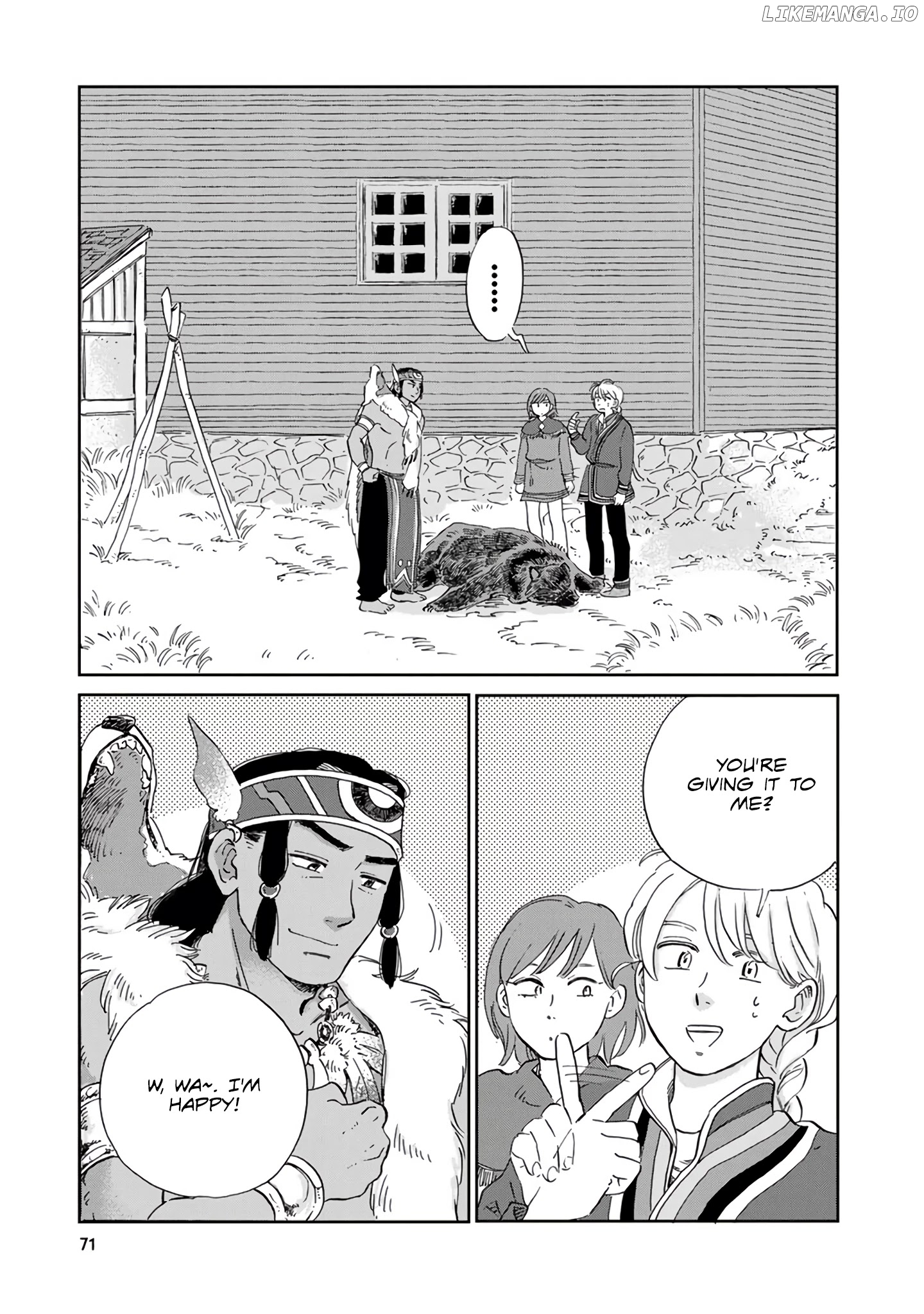 Hokuou Kizoku to Moukinzuma no Yukiguni Karigurashi chapter 25 - page 3