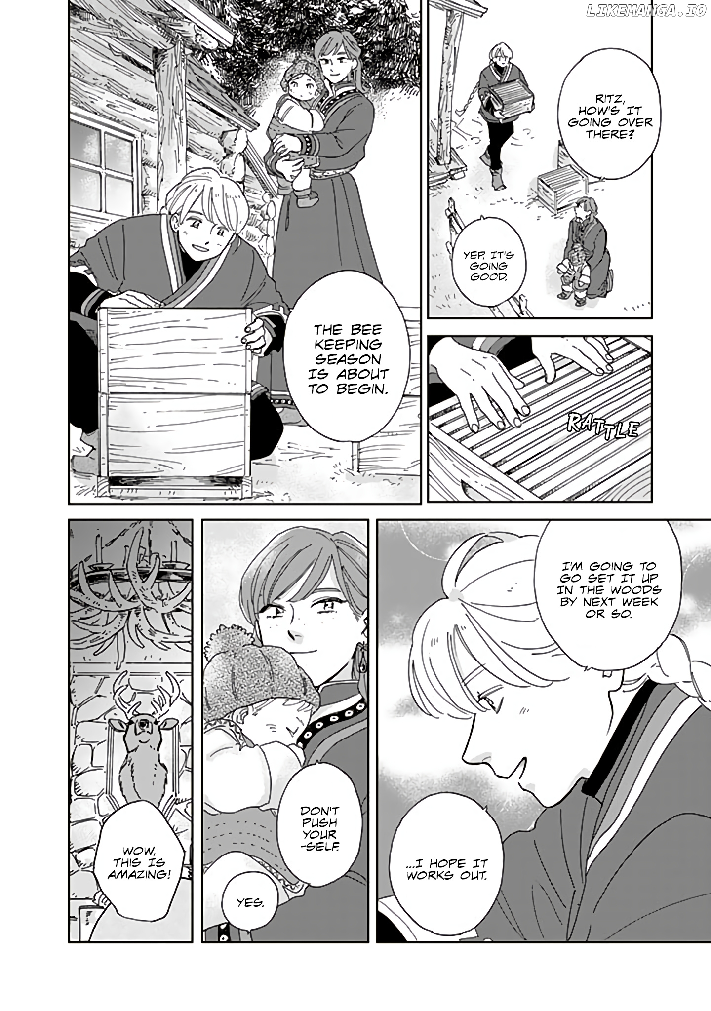 Hokuou Kizoku to Moukinzuma no Yukiguni Karigurashi chapter 75 - page 4