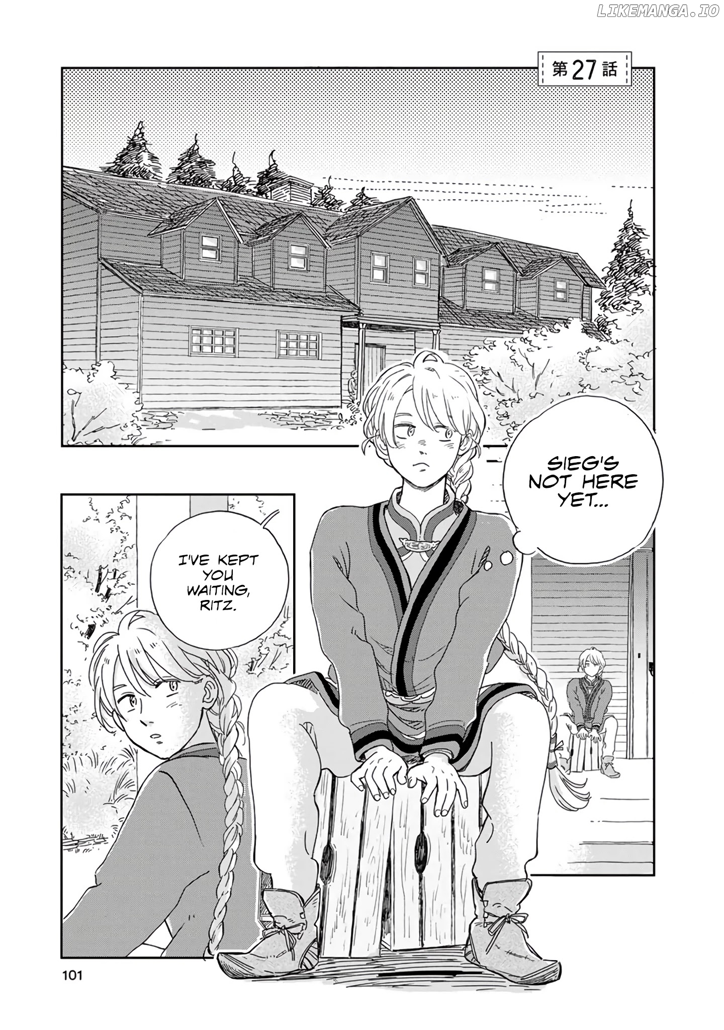Hokuou Kizoku to Moukinzuma no Yukiguni Karigurashi chapter 27 - page 1