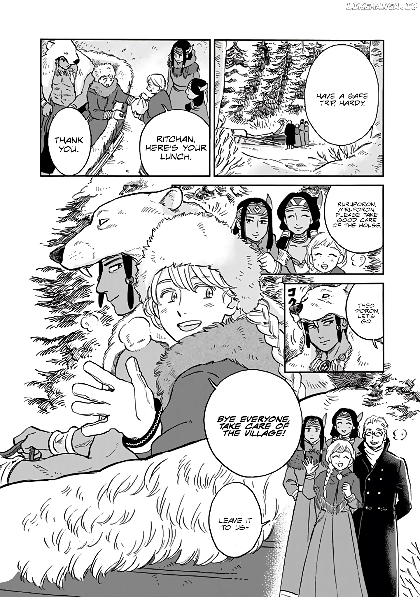Hokuou Kizoku to Moukinzuma no Yukiguni Karigurashi chapter 47 - page 4