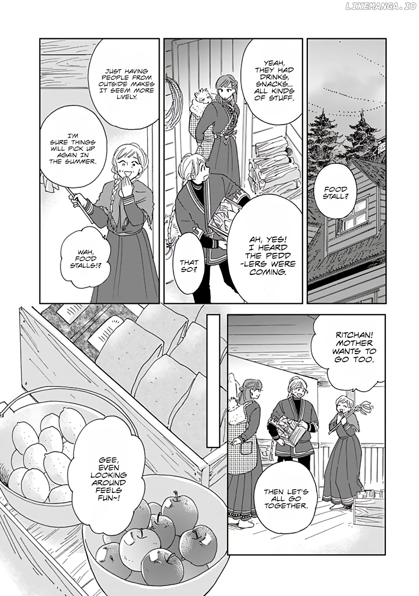 Hokuou Kizoku to Moukinzuma no Yukiguni Karigurashi chapter 78 - page 2