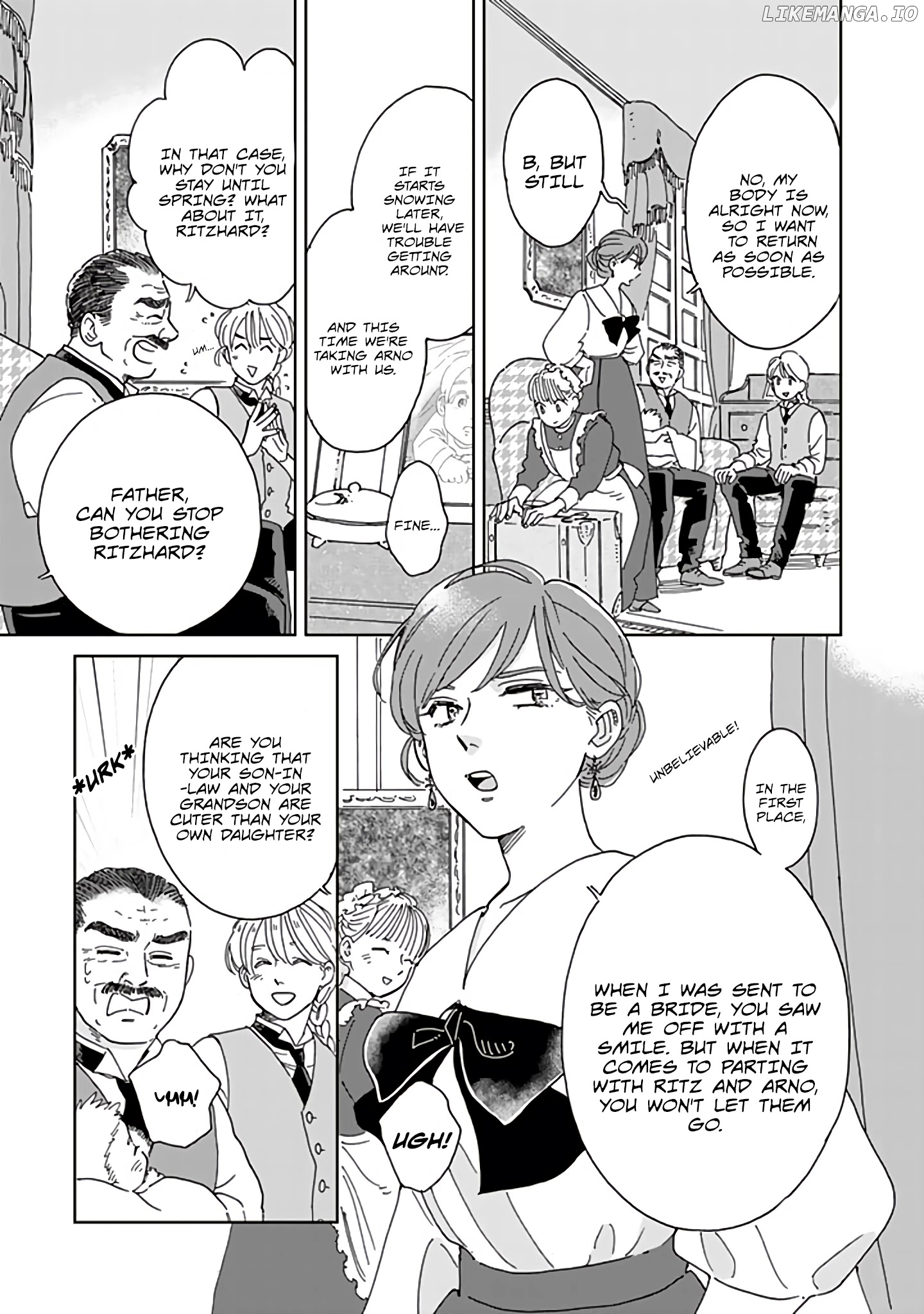 Hokuou Kizoku to Moukinzuma no Yukiguni Karigurashi chapter 63 - page 3