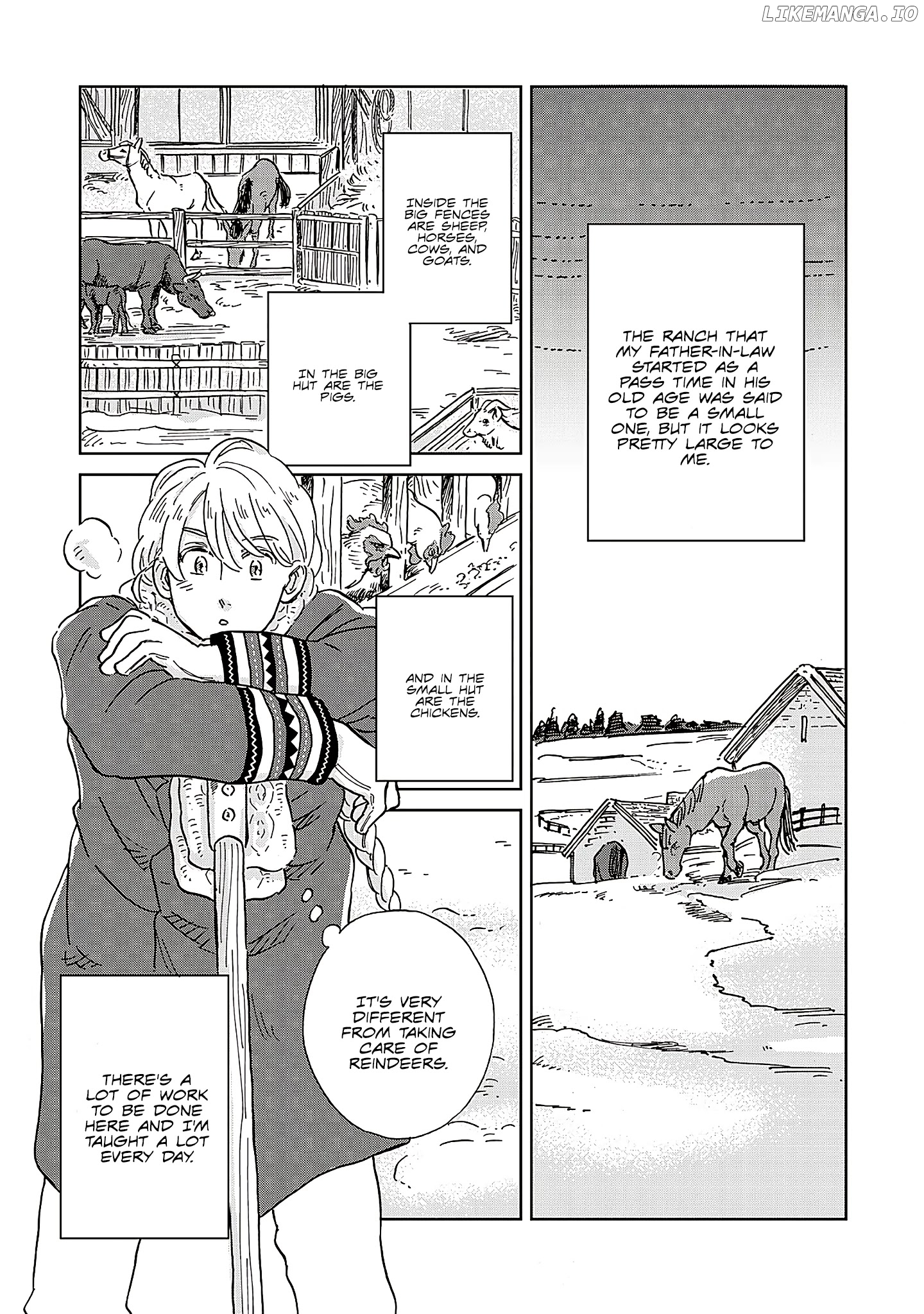 Hokuou Kizoku to Moukinzuma no Yukiguni Karigurashi chapter 51 - page 1