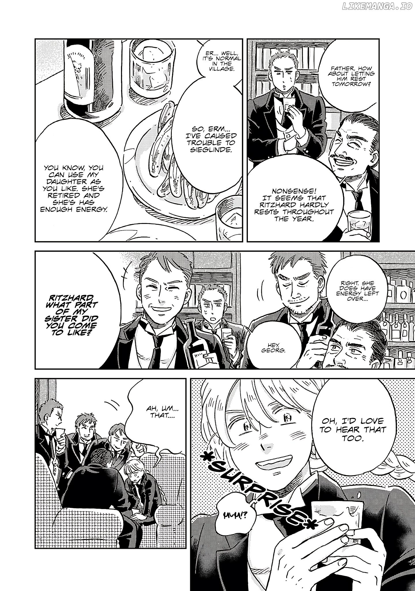 Hokuou Kizoku to Moukinzuma no Yukiguni Karigurashi chapter 51 - page 12