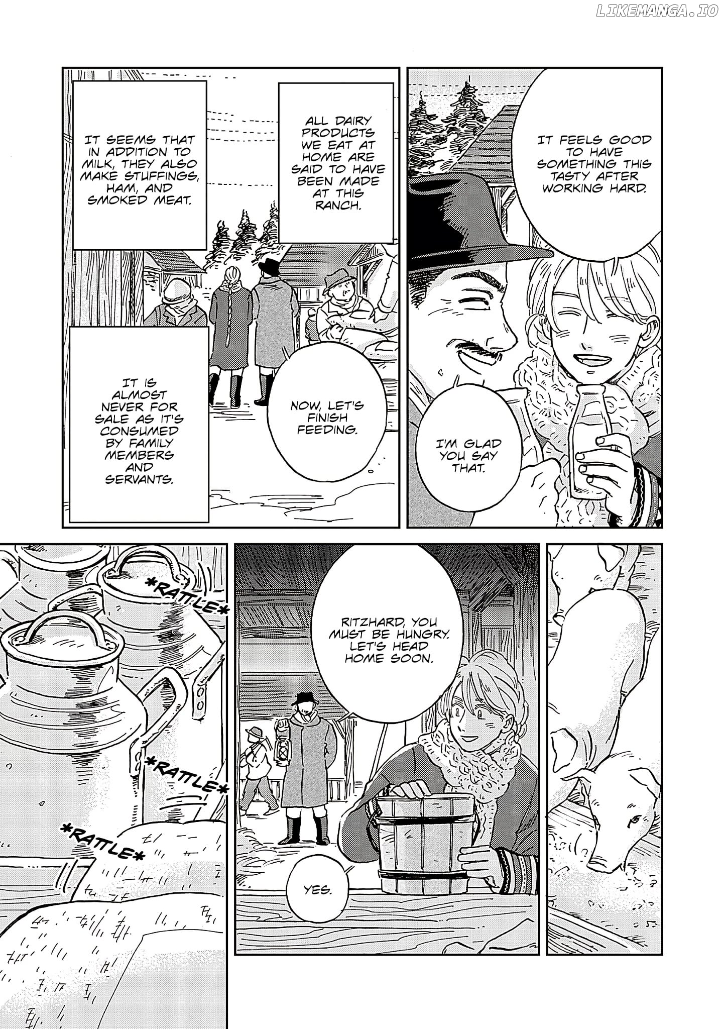 Hokuou Kizoku to Moukinzuma no Yukiguni Karigurashi chapter 51 - page 3