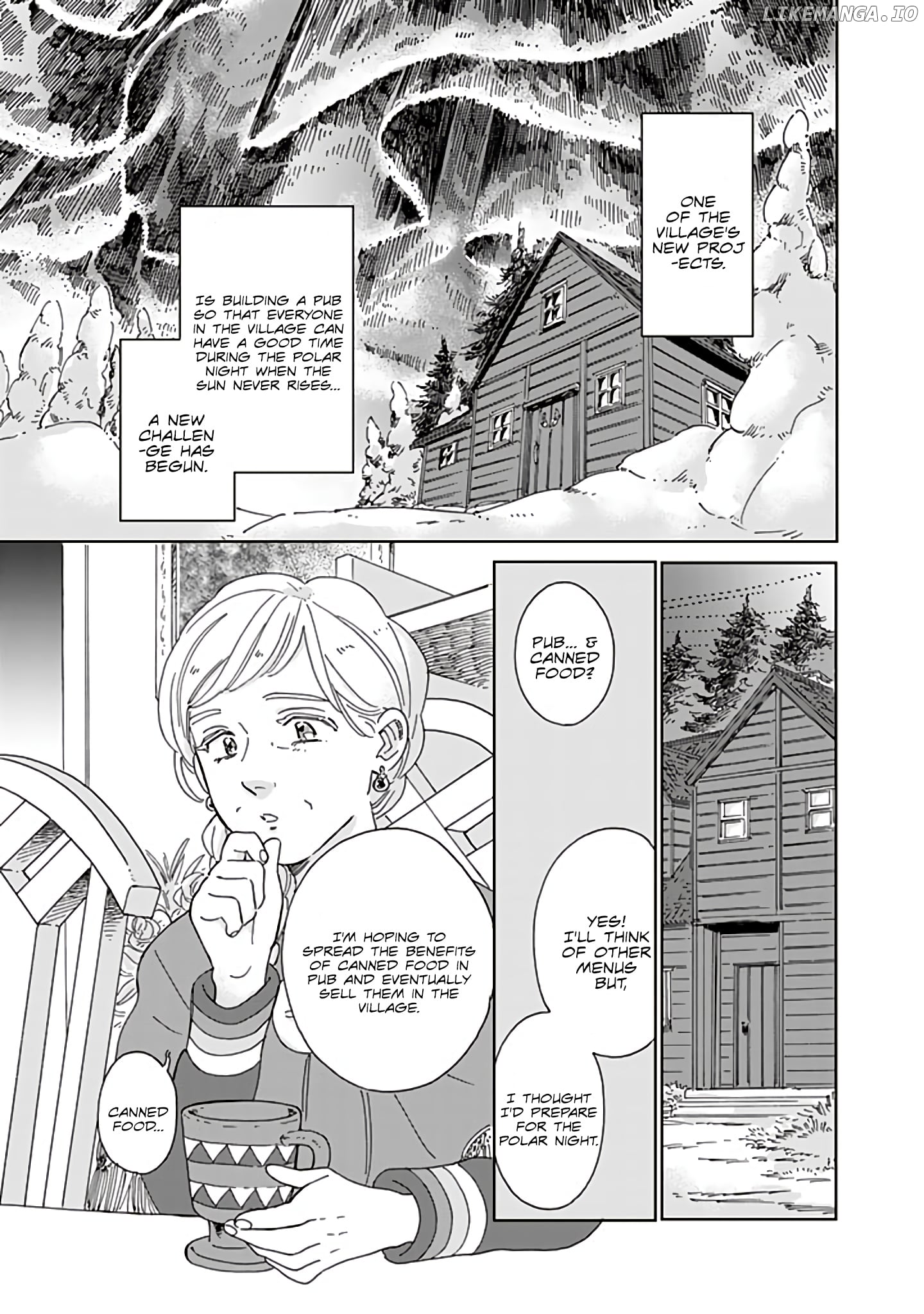Hokuou Kizoku to Moukinzuma no Yukiguni Karigurashi chapter 67 - page 1