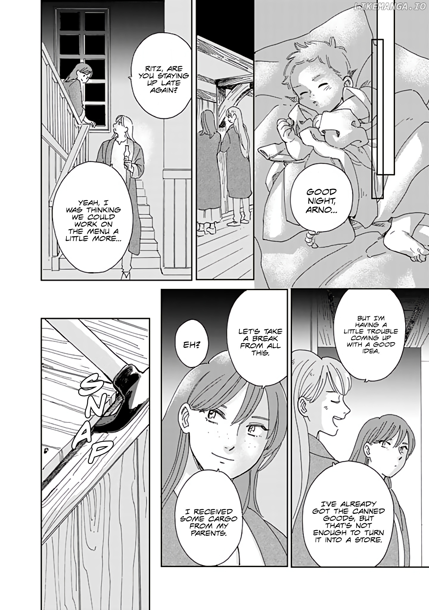Hokuou Kizoku to Moukinzuma no Yukiguni Karigurashi chapter 68 - page 4