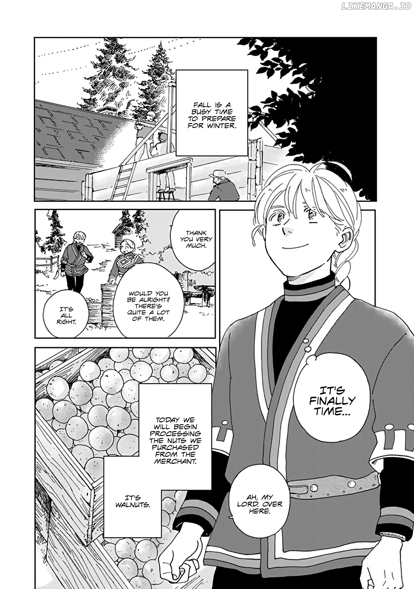 Hokuou Kizoku to Moukinzuma no Yukiguni Karigurashi chapter 69 - page 1