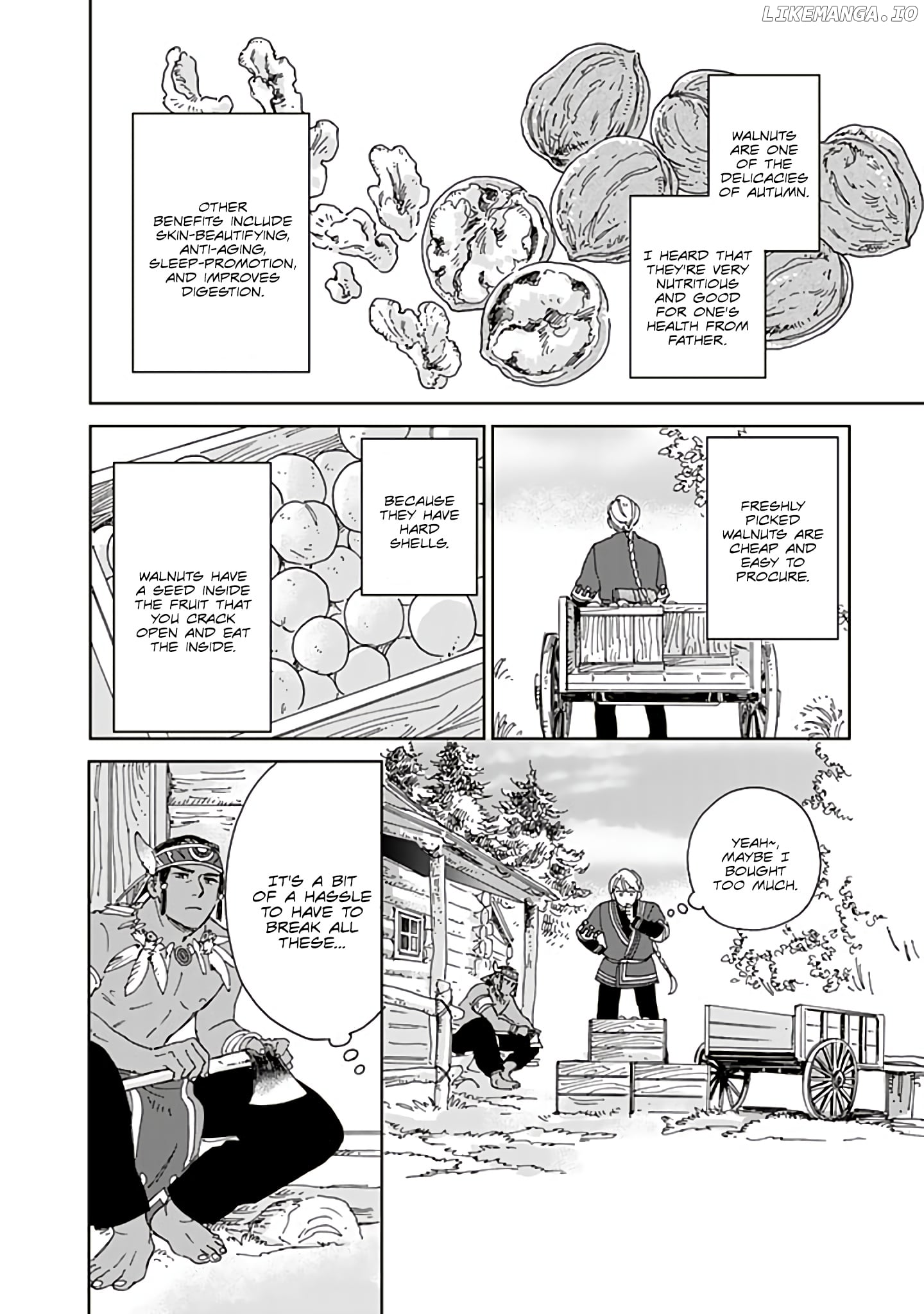 Hokuou Kizoku to Moukinzuma no Yukiguni Karigurashi chapter 69 - page 2