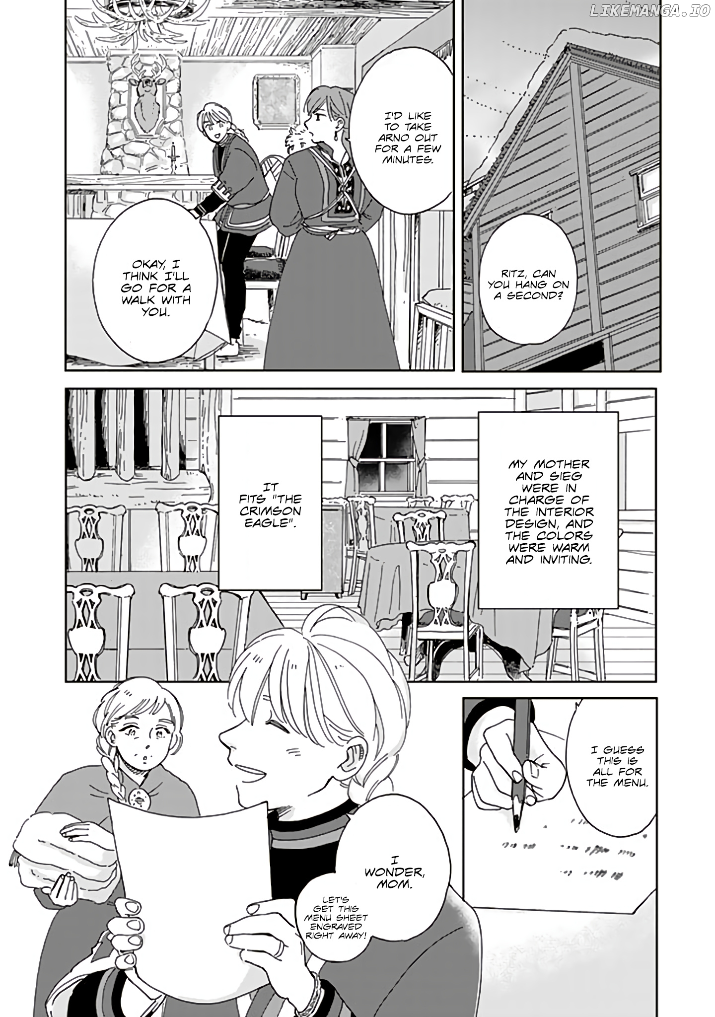 Hokuou Kizoku to Moukinzuma no Yukiguni Karigurashi chapter 70 - page 2