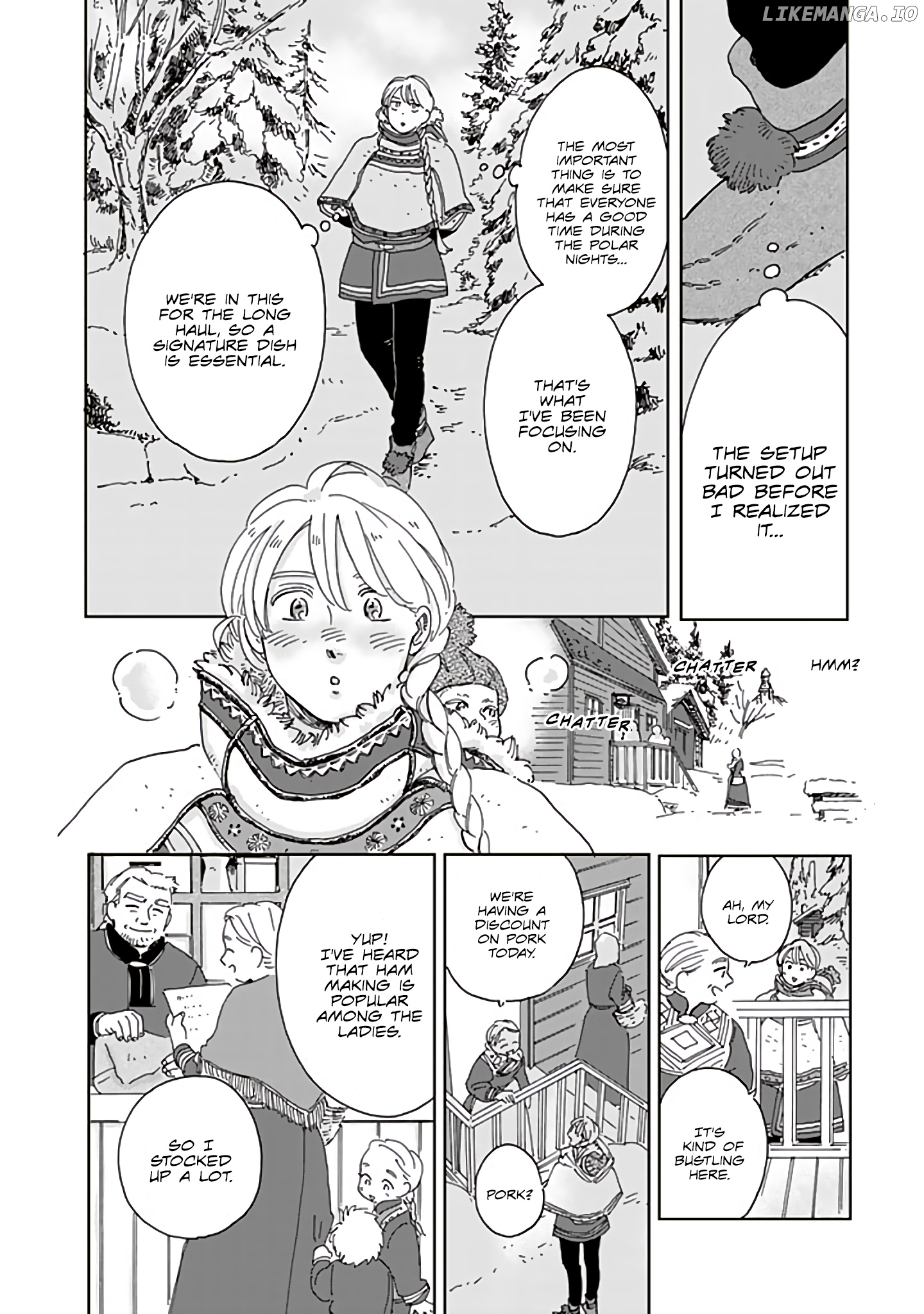 Hokuou Kizoku to Moukinzuma no Yukiguni Karigurashi chapter 70 - page 4