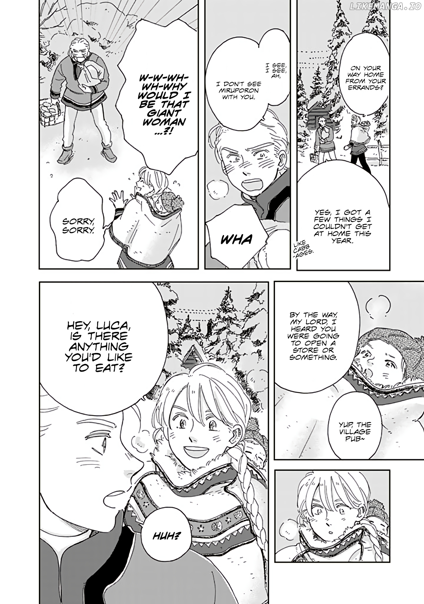 Hokuou Kizoku to Moukinzuma no Yukiguni Karigurashi chapter 70 - page 6