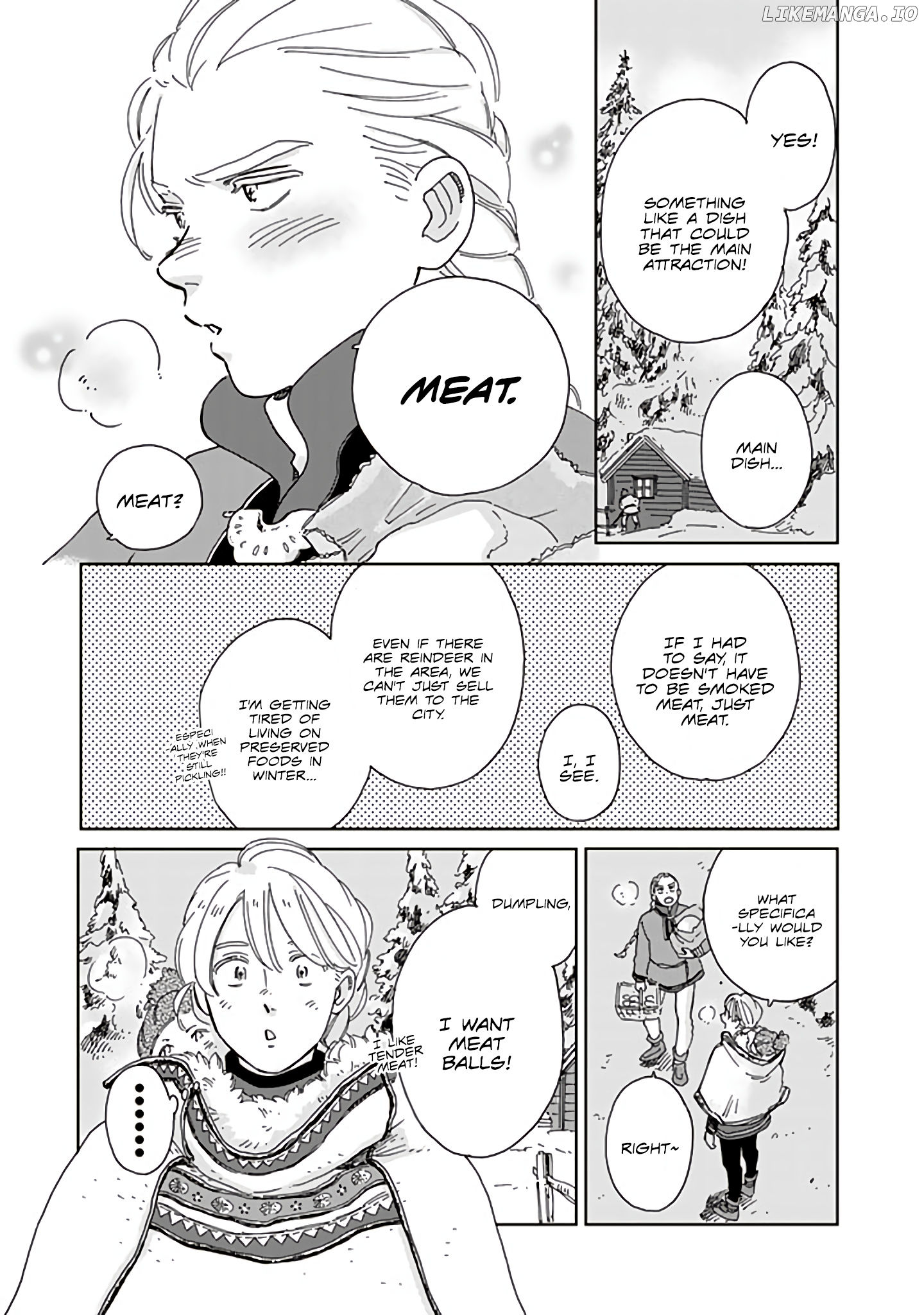 Hokuou Kizoku to Moukinzuma no Yukiguni Karigurashi chapter 70 - page 7