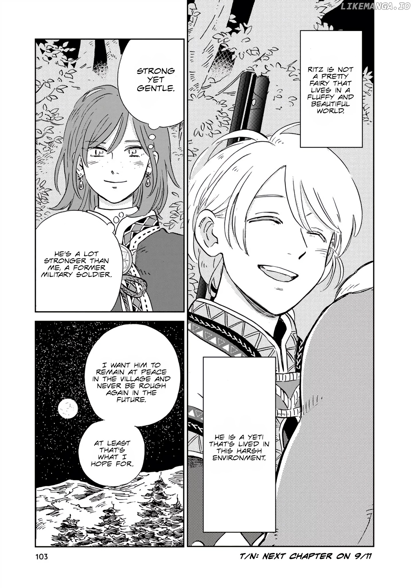 Hokuou Kizoku to Moukinzuma no Yukiguni Karigurashi chapter 36 - page 17