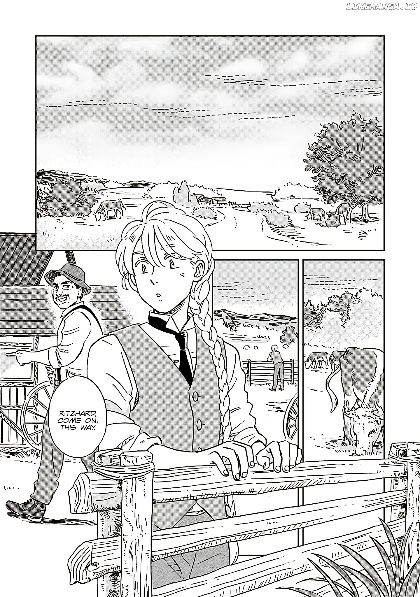 Hokuou Kizoku to Moukinzuma no Yukiguni Karigurashi chapter 56 - page 1