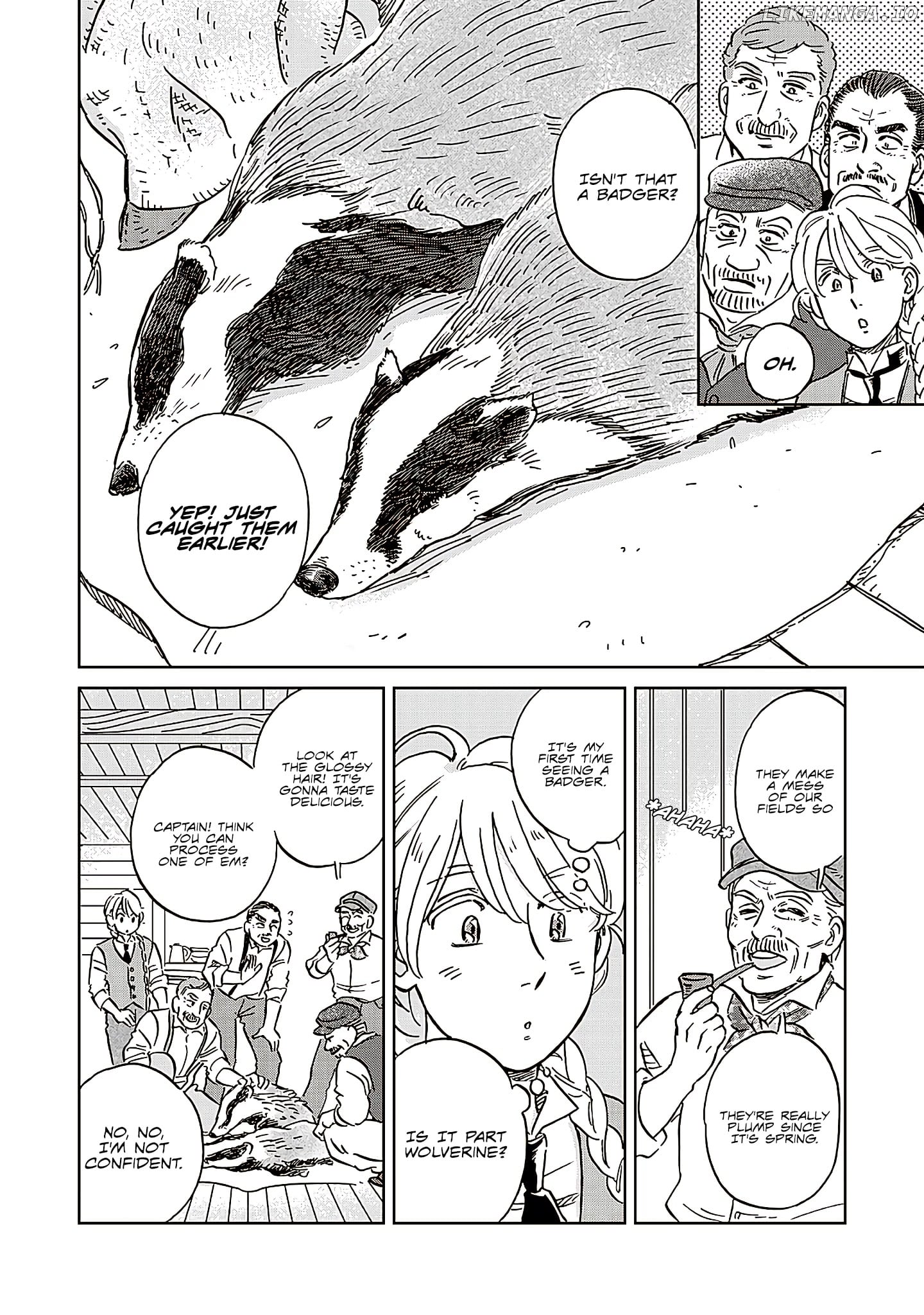 Hokuou Kizoku to Moukinzuma no Yukiguni Karigurashi chapter 56 - page 4