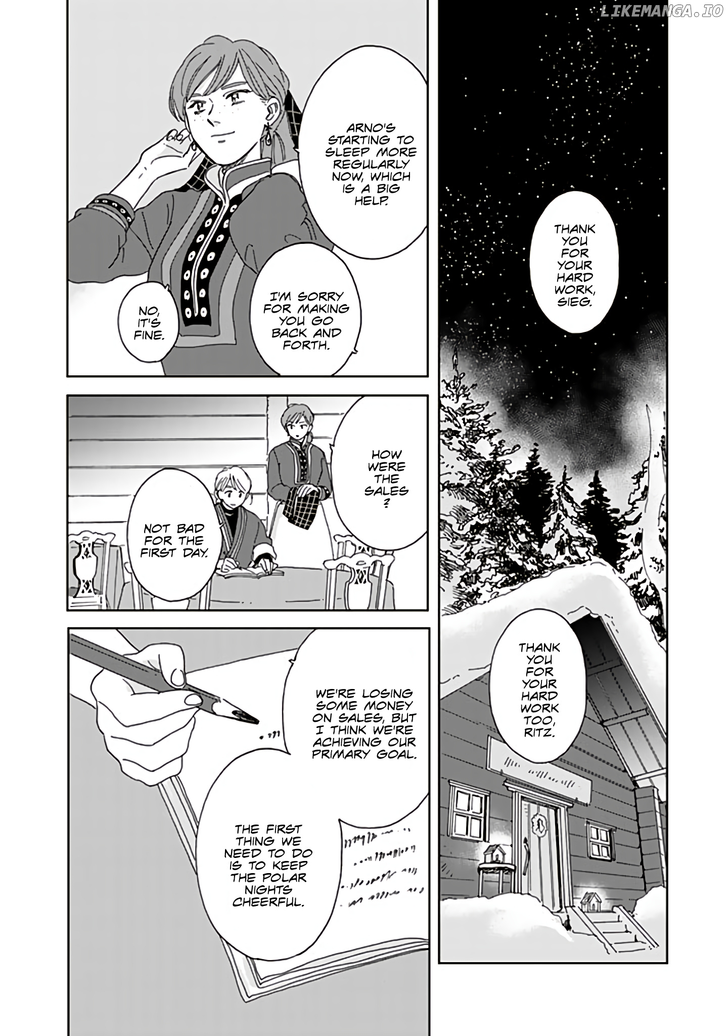 Hokuou Kizoku to Moukinzuma no Yukiguni Karigurashi chapter 71 - page 8