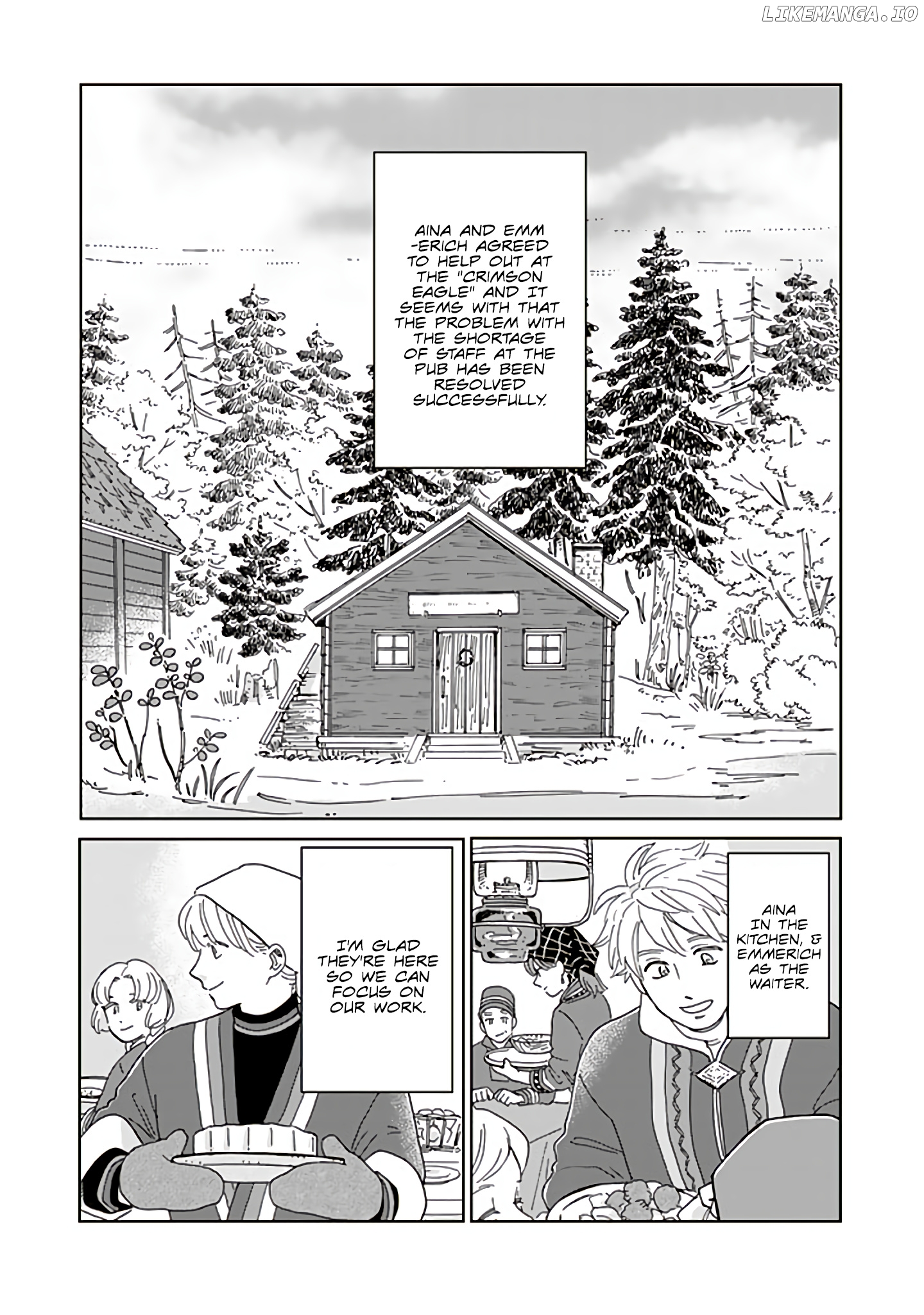 Hokuou Kizoku to Moukinzuma no Yukiguni Karigurashi chapter 87 - page 1