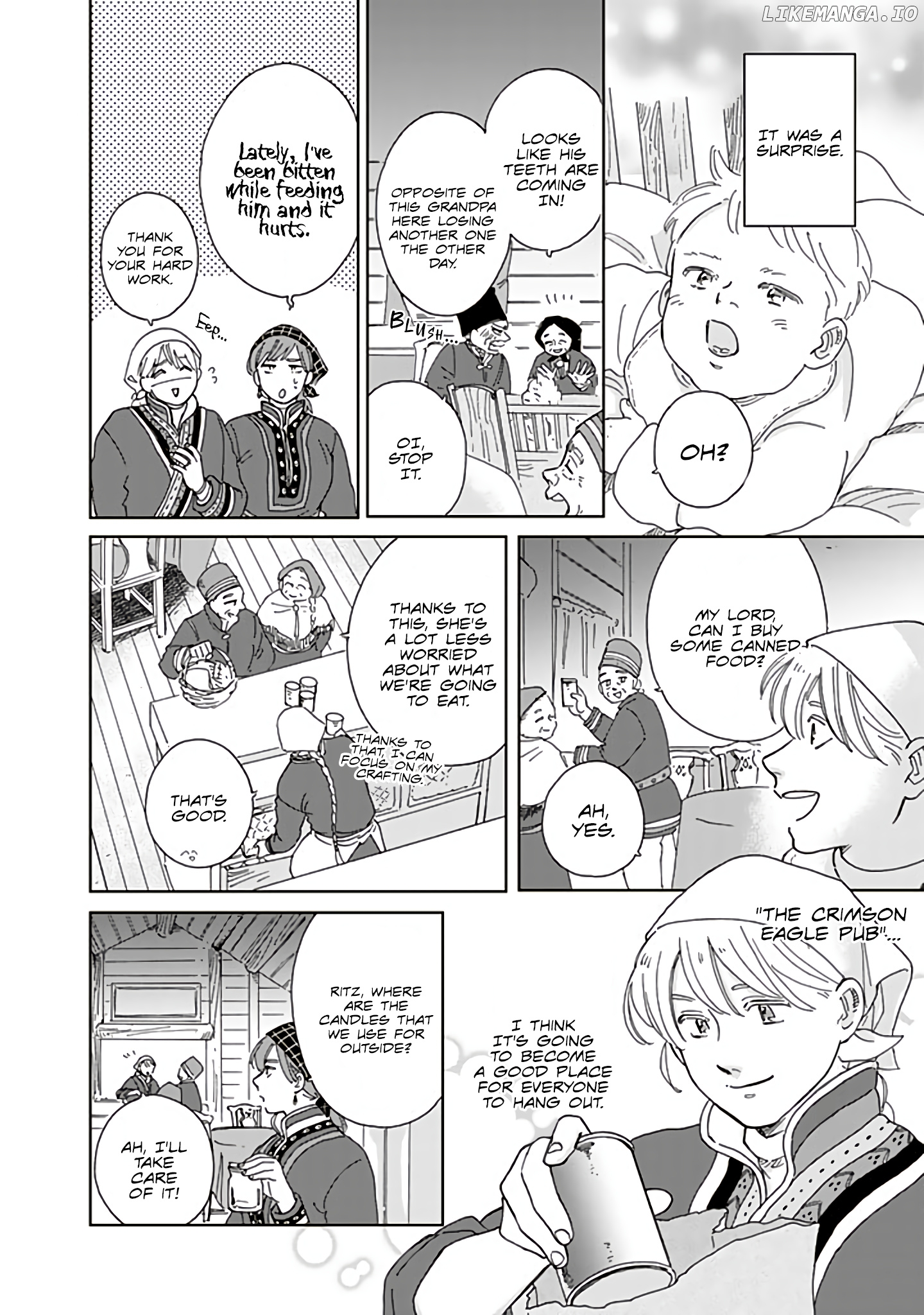 Hokuou Kizoku to Moukinzuma no Yukiguni Karigurashi chapter 72 - page 2