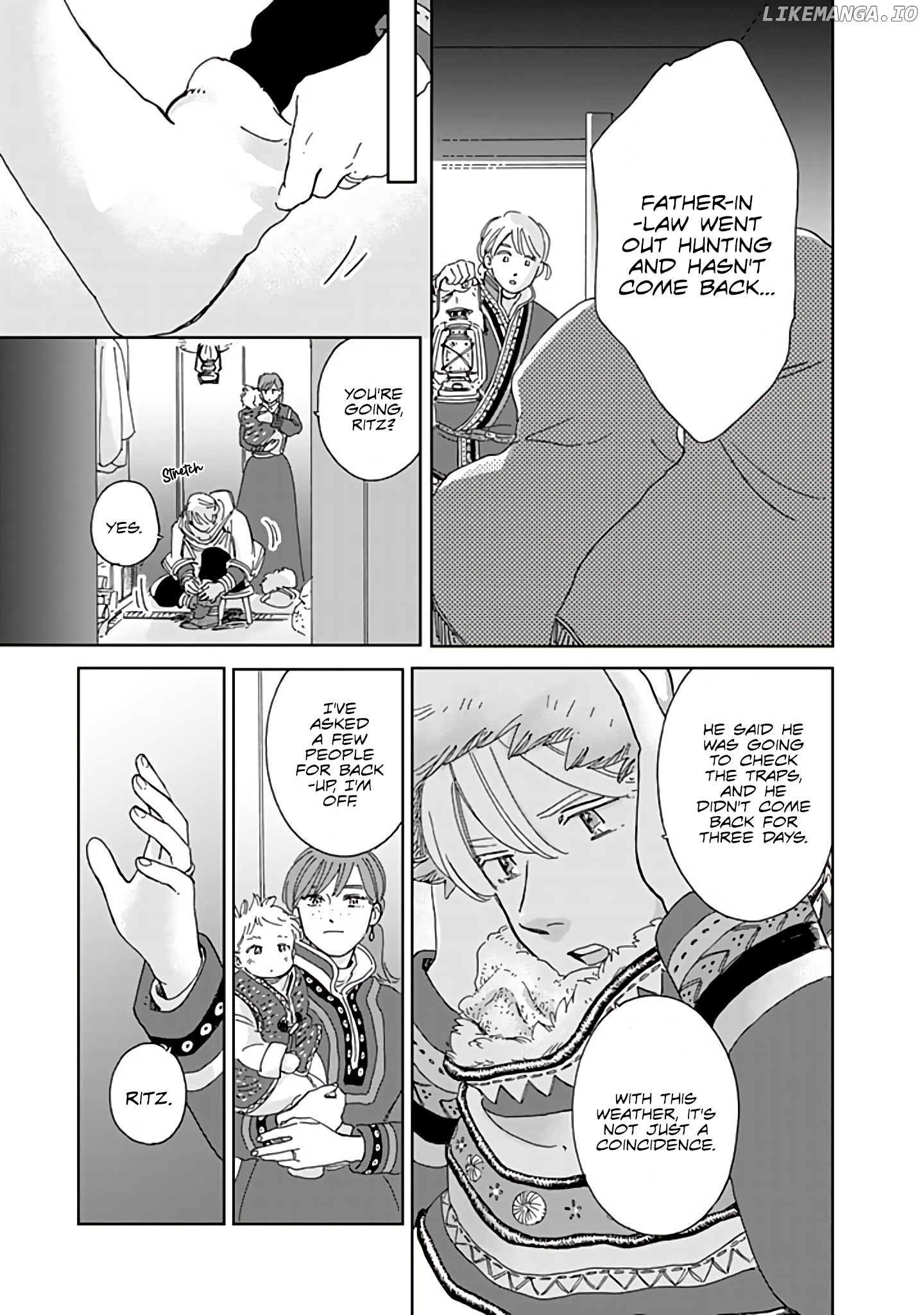Hokuou Kizoku to Moukinzuma no Yukiguni Karigurashi chapter 72 - page 9