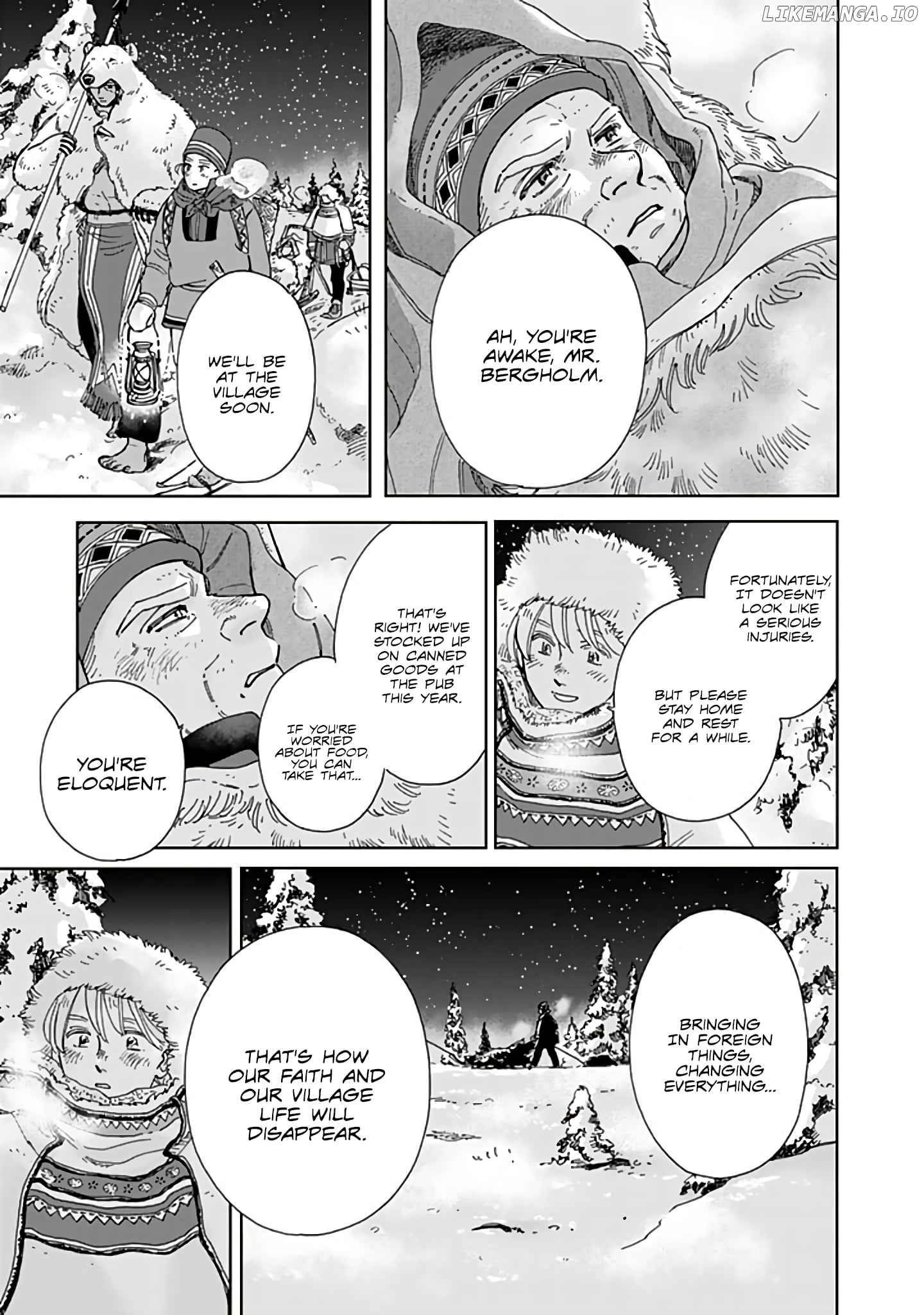 Hokuou Kizoku to Moukinzuma no Yukiguni Karigurashi chapter 73 - page 13