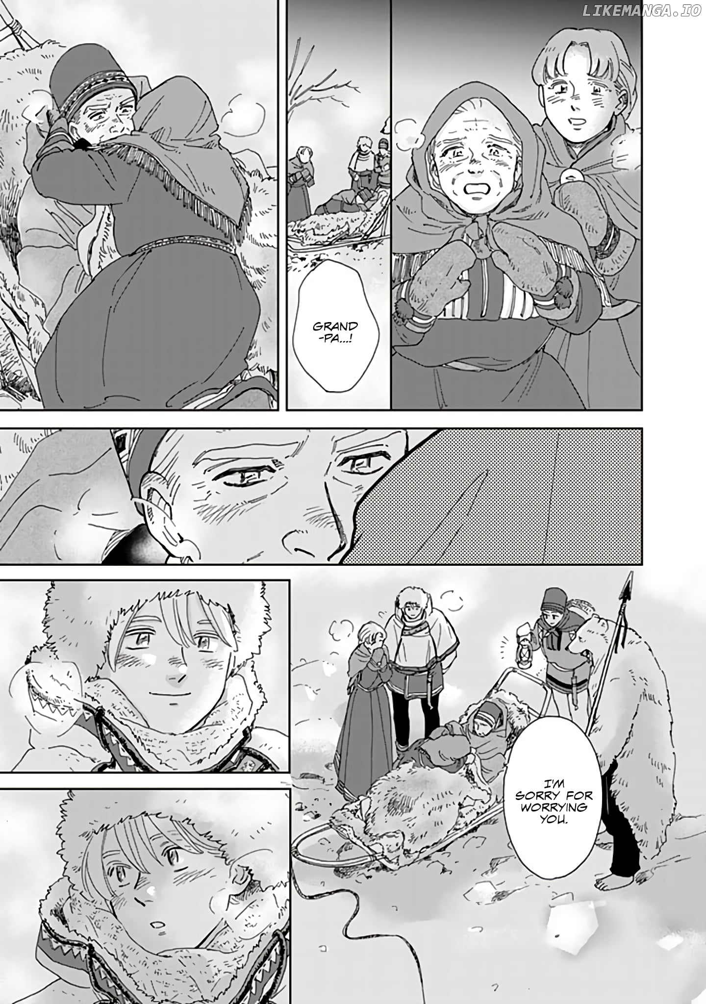 Hokuou Kizoku to Moukinzuma no Yukiguni Karigurashi chapter 73 - page 17