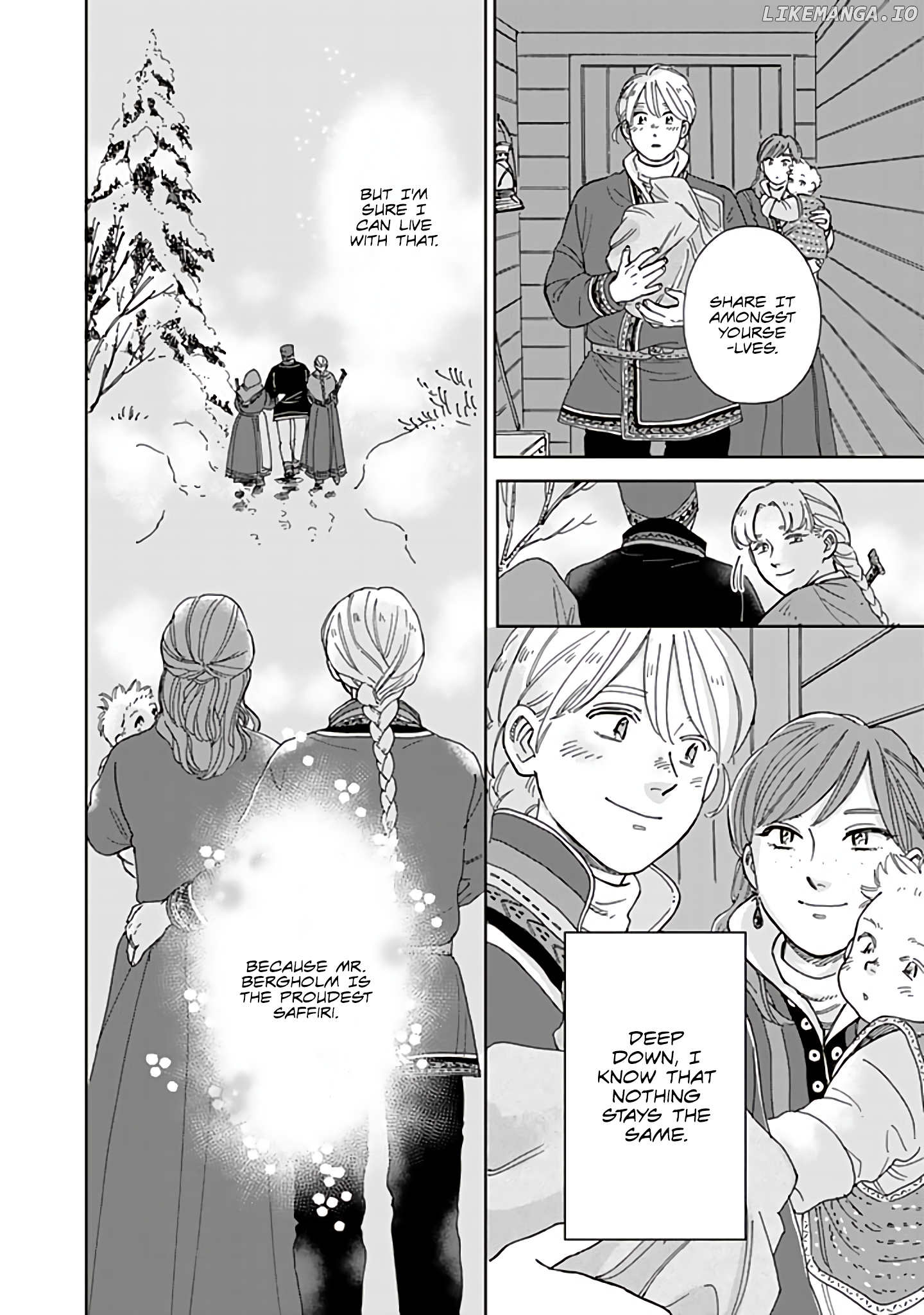 Hokuou Kizoku to Moukinzuma no Yukiguni Karigurashi chapter 73 - page 22