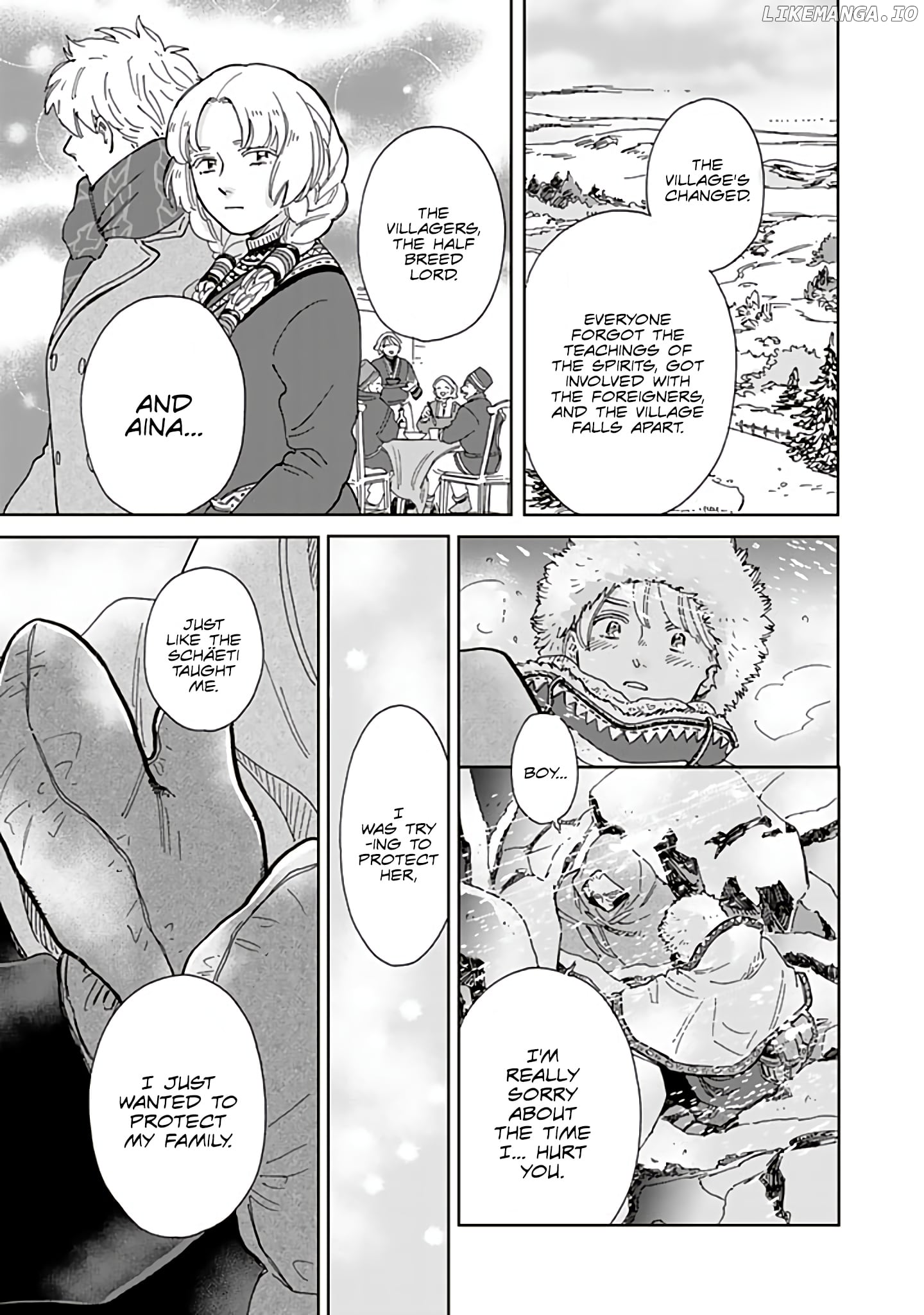 Hokuou Kizoku to Moukinzuma no Yukiguni Karigurashi chapter 73 - page 7