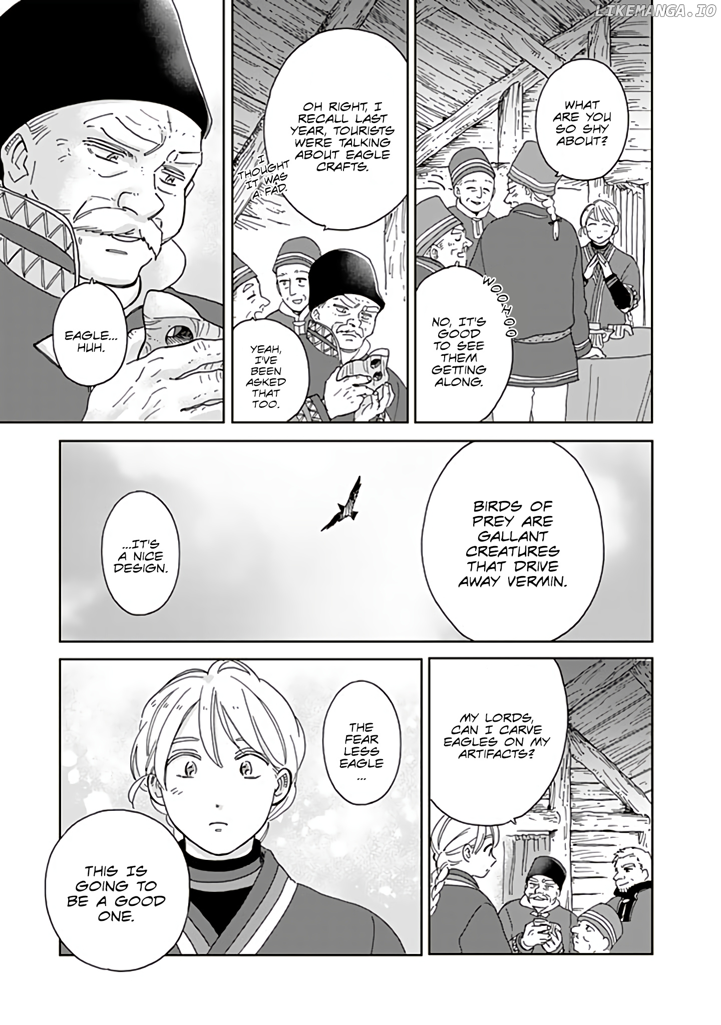Hokuou Kizoku to Moukinzuma no Yukiguni Karigurashi chapter 74 - page 12