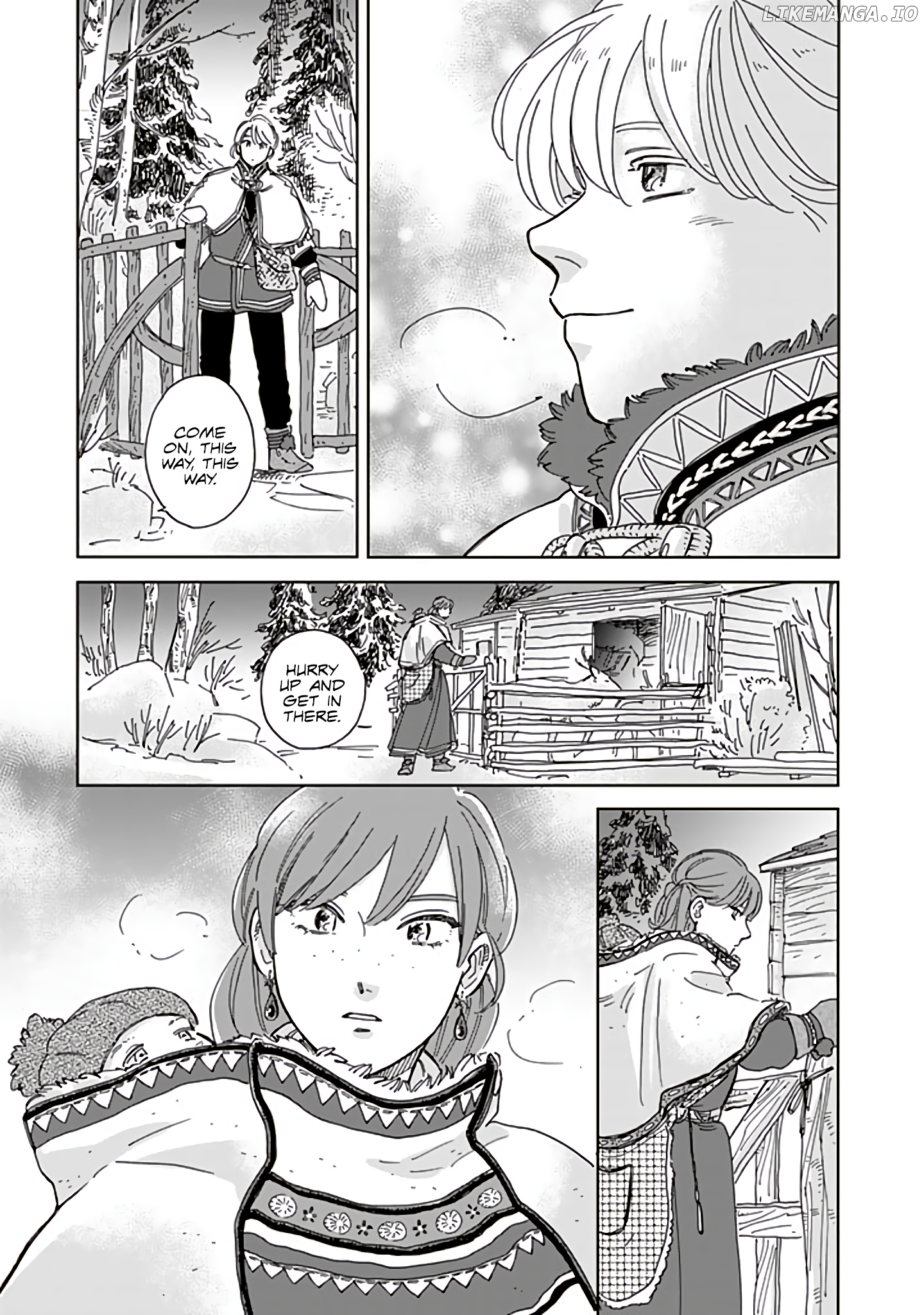 Hokuou Kizoku to Moukinzuma no Yukiguni Karigurashi chapter 74 - page 14
