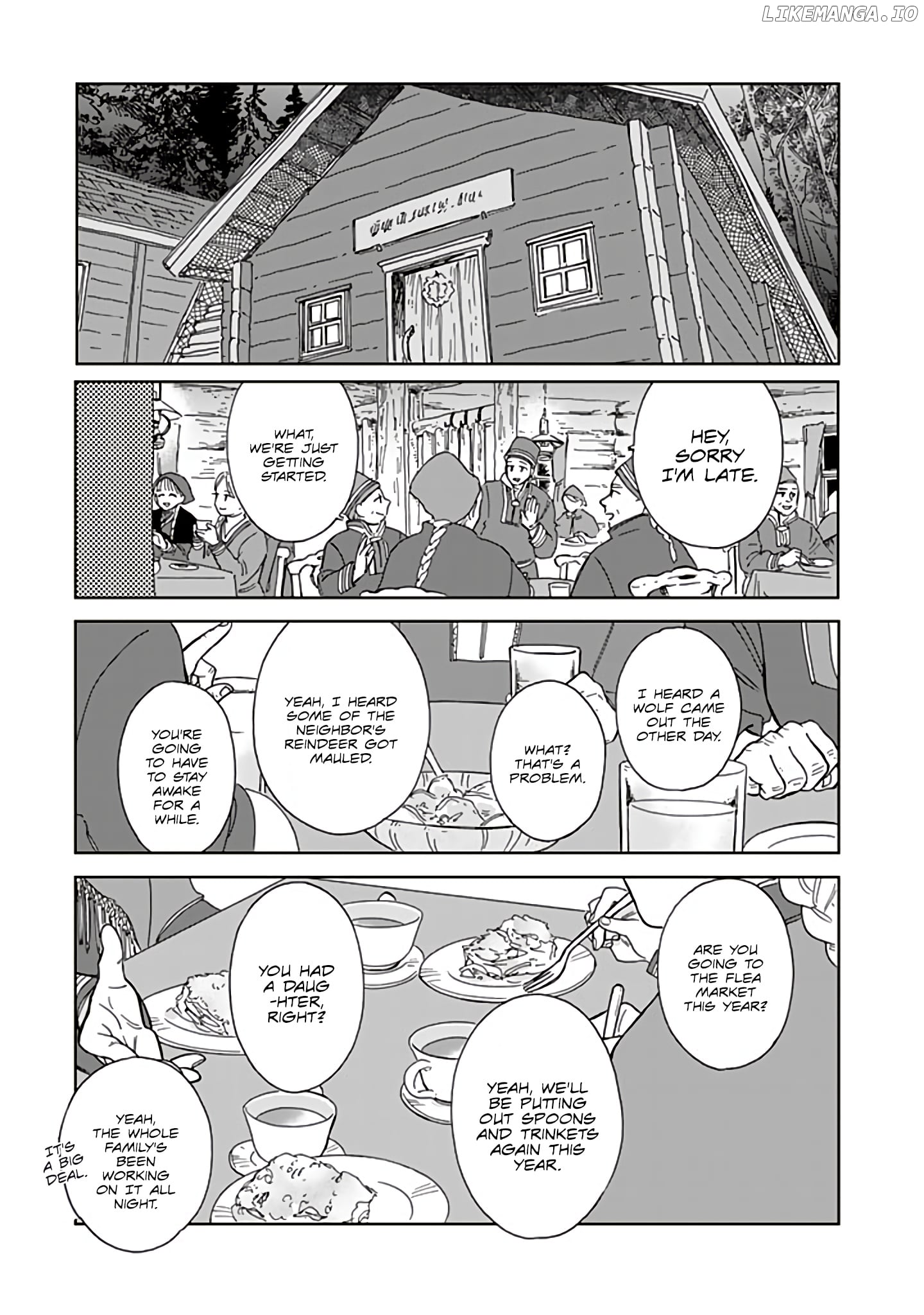 Hokuou Kizoku to Moukinzuma no Yukiguni Karigurashi chapter 74 - page 7