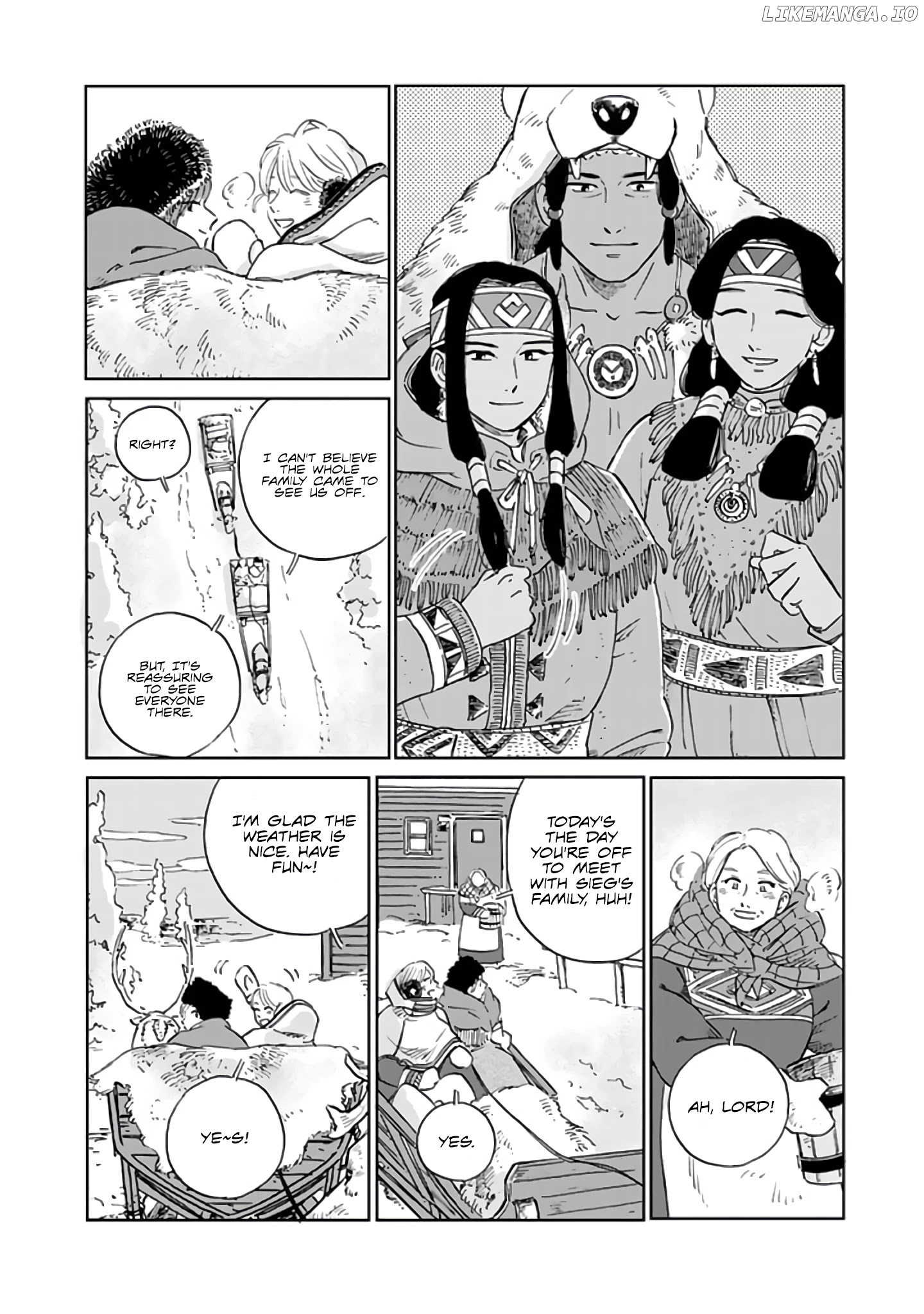 Hokuou Kizoku to Moukinzuma no Yukiguni Karigurashi chapter 41 - page 6