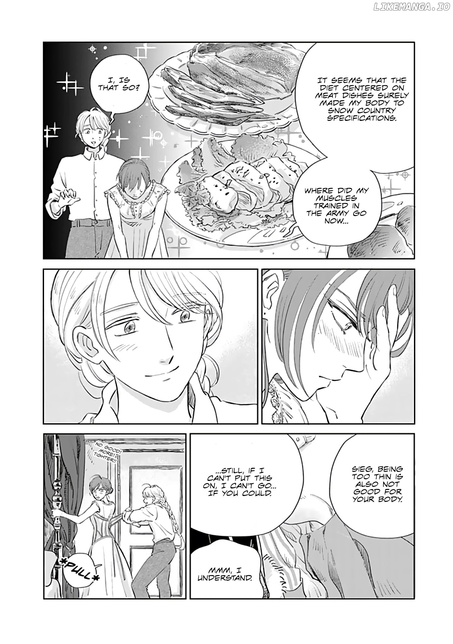 Hokuou Kizoku to Moukinzuma no Yukiguni Karigurashi chapter 42 - page 4