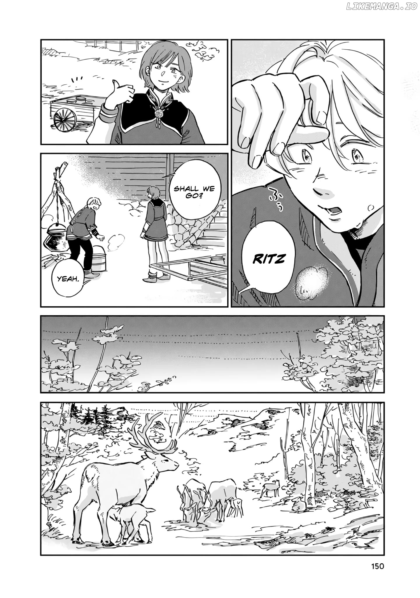 Hokuou Kizoku to Moukinzuma no Yukiguni Karigurashi chapter 20 - page 2