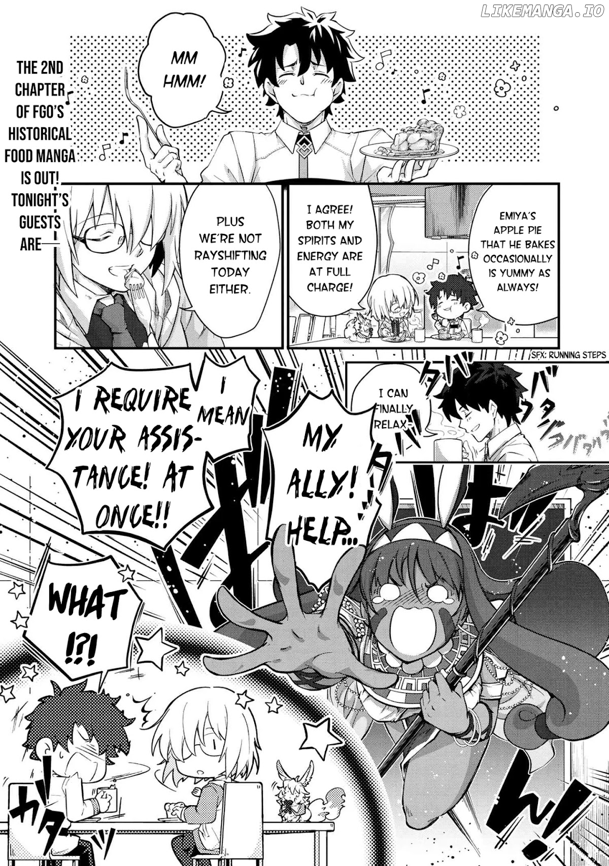 Fate/grand Order - The Heroic Spirit Food Chronicles chapter 2 - page 1
