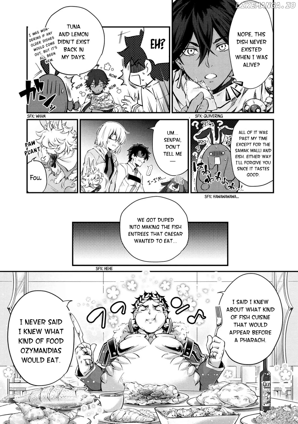Fate/grand Order - The Heroic Spirit Food Chronicles chapter 2 - page 21
