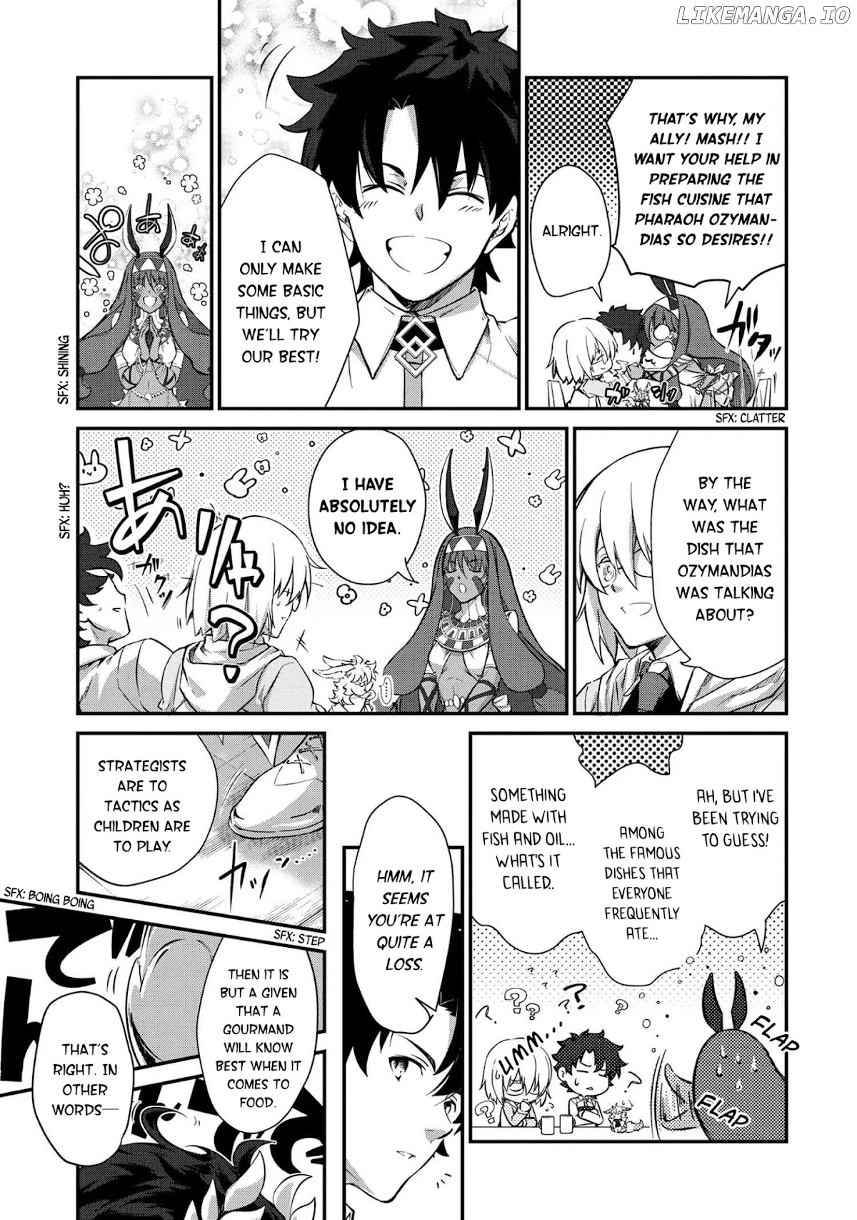 Fate/grand Order - The Heroic Spirit Food Chronicles chapter 2 - page 5