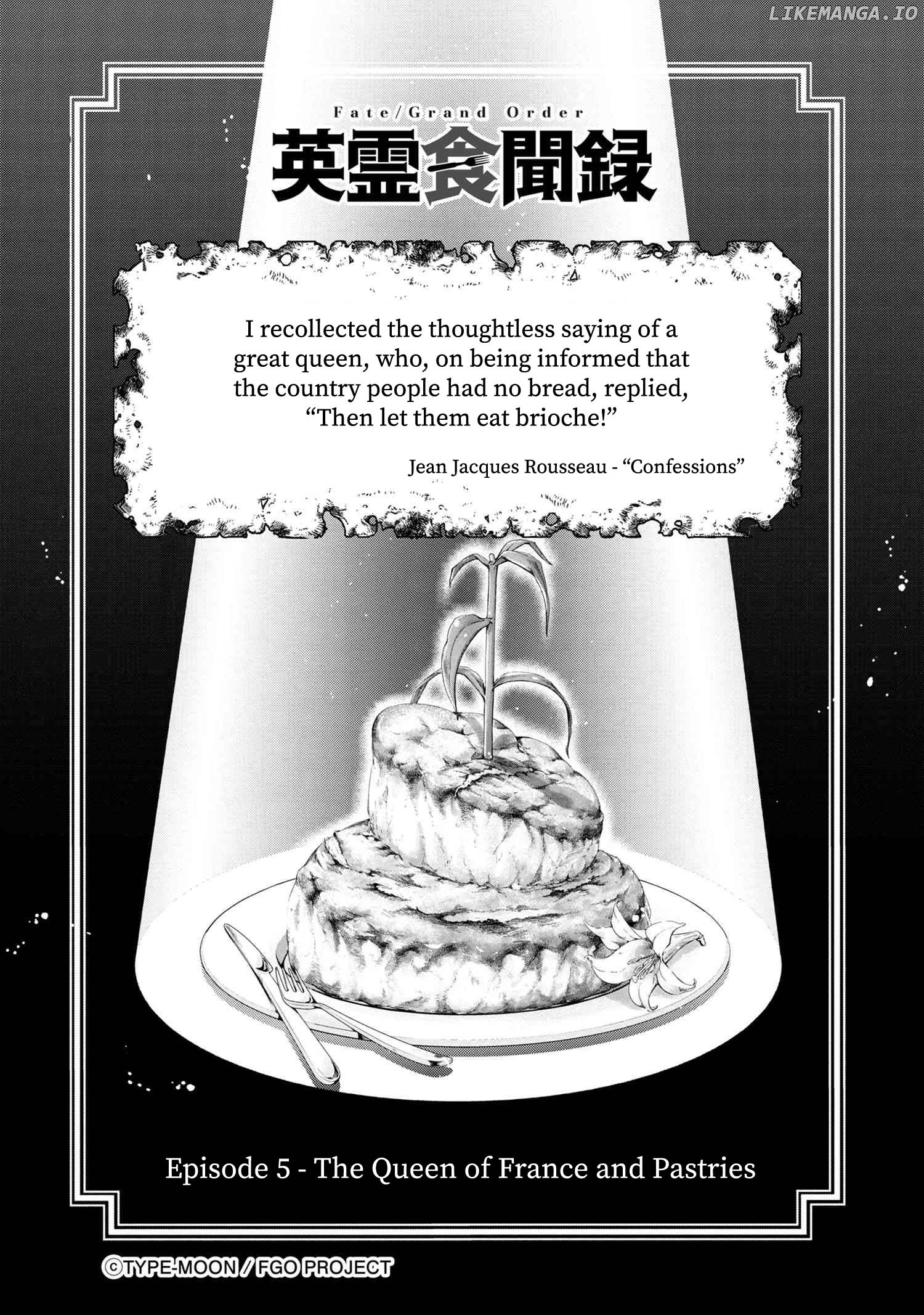 Fate/grand Order - The Heroic Spirit Food Chronicles chapter 5 - page 1