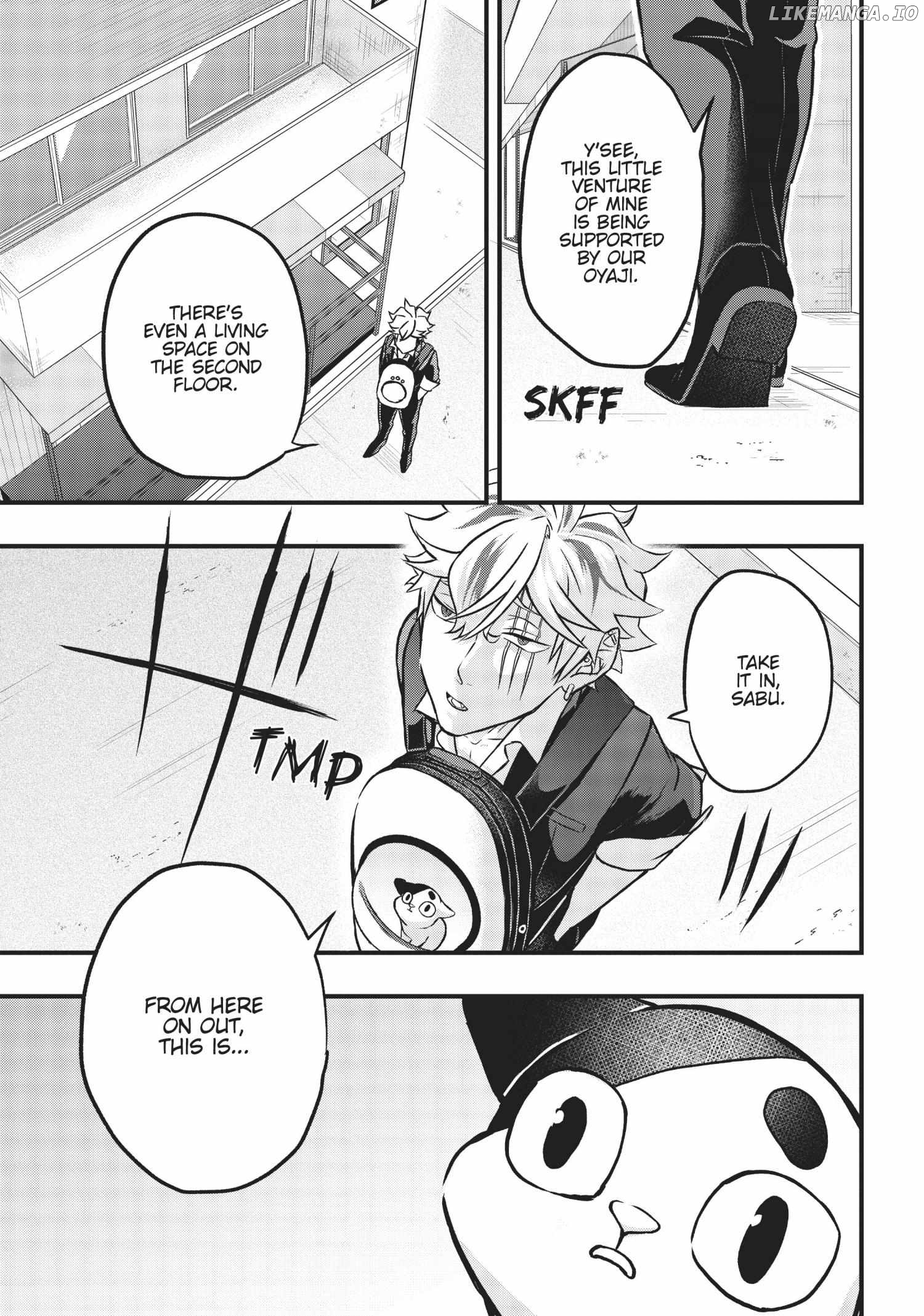 Hiroware Koneko To Moto Yakuza chapter 7 - page 11