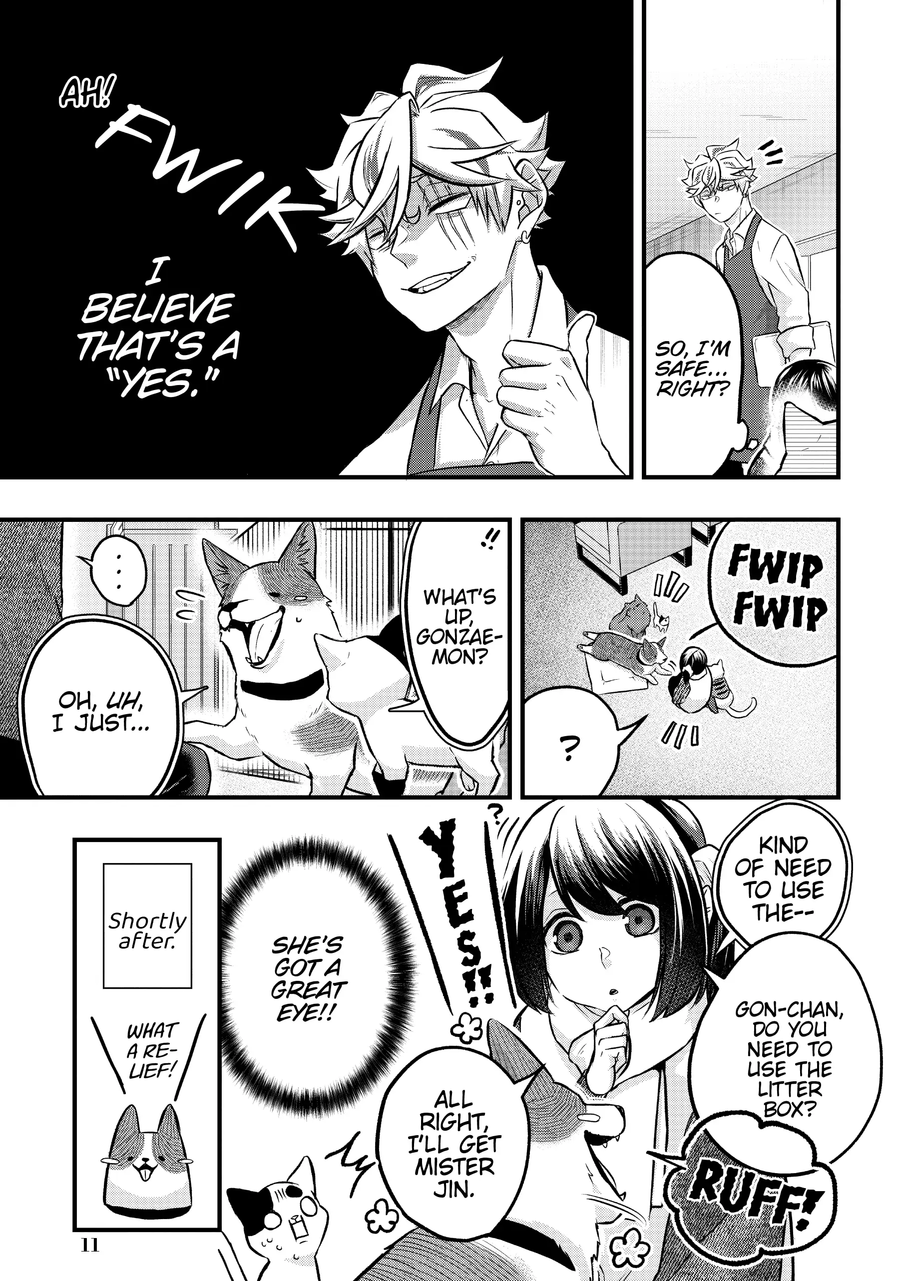 Hiroware Koneko To Moto Yakuza chapter 21 - page 12